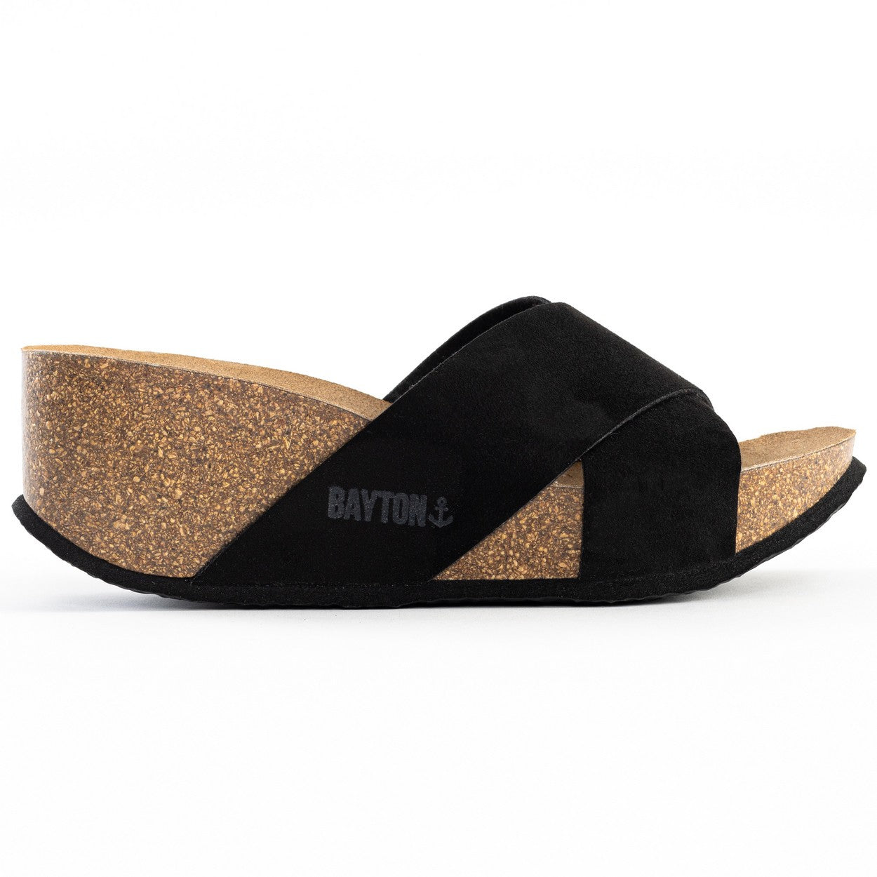 Sandalias Liverpool Cuña Y Semicuña Negro