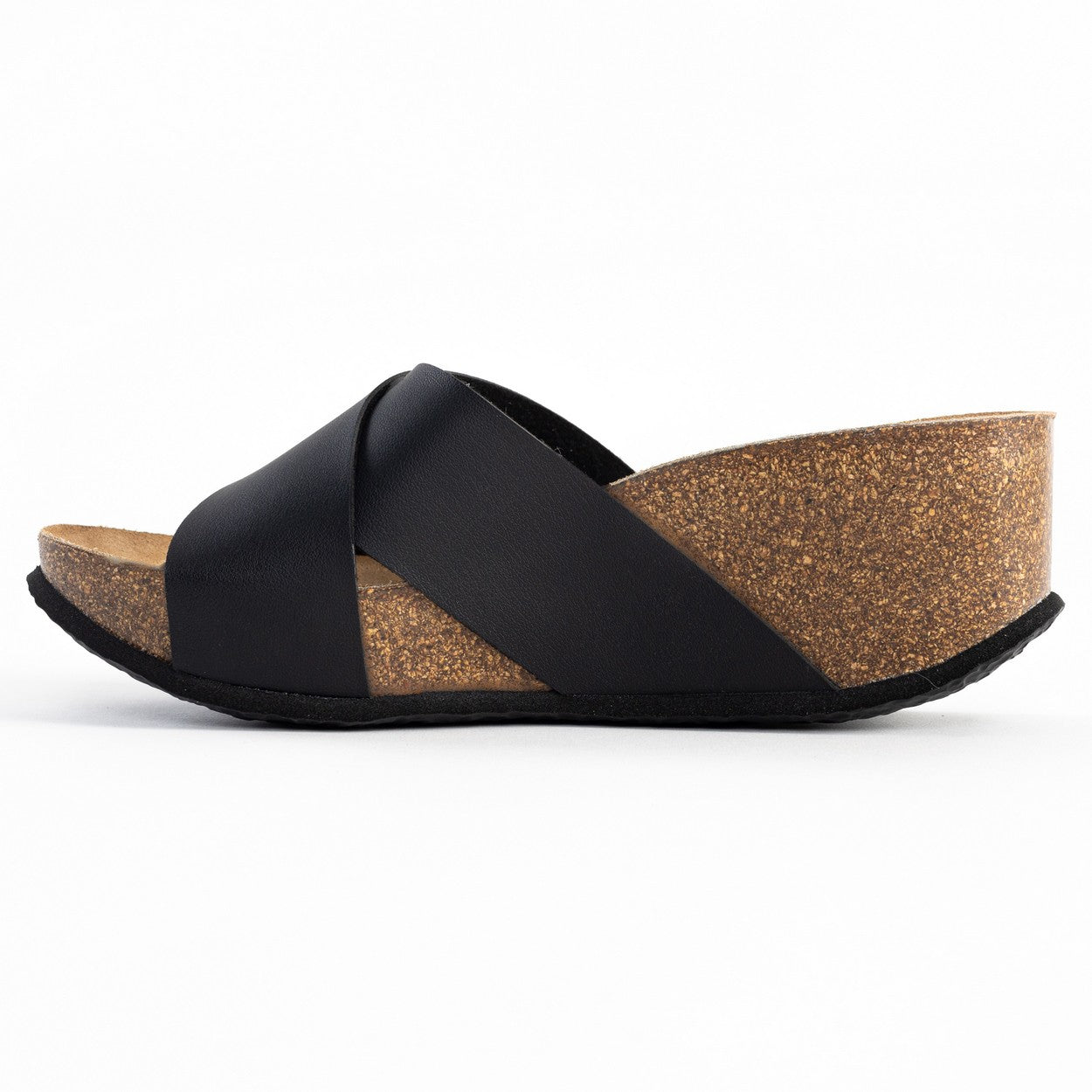 Sandalias Liverpool Cuña Y Semicuña Negro