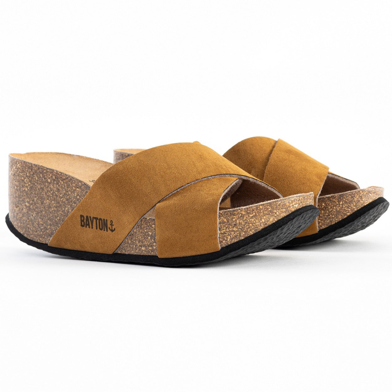 Liverpool Tan Wedge and Semi-Wedge Sandals