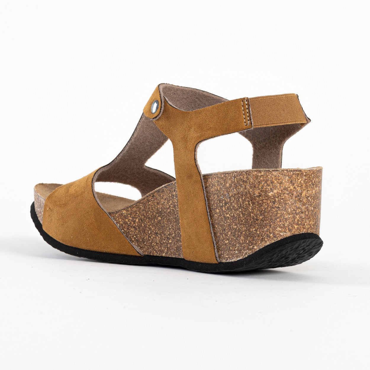 Madrida Tan Wedge and Semi-Wedge Sandals