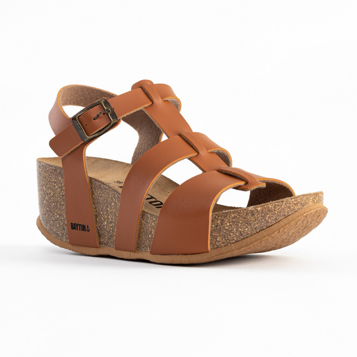 Mallorca Camel Wedge and Semi-Wedge Sandals