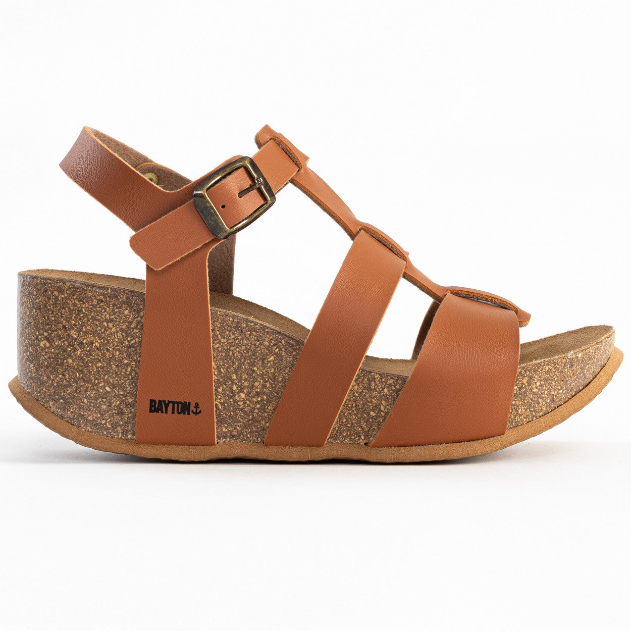 Mallorca Camel Wedge and Semi-Wedge Sandals