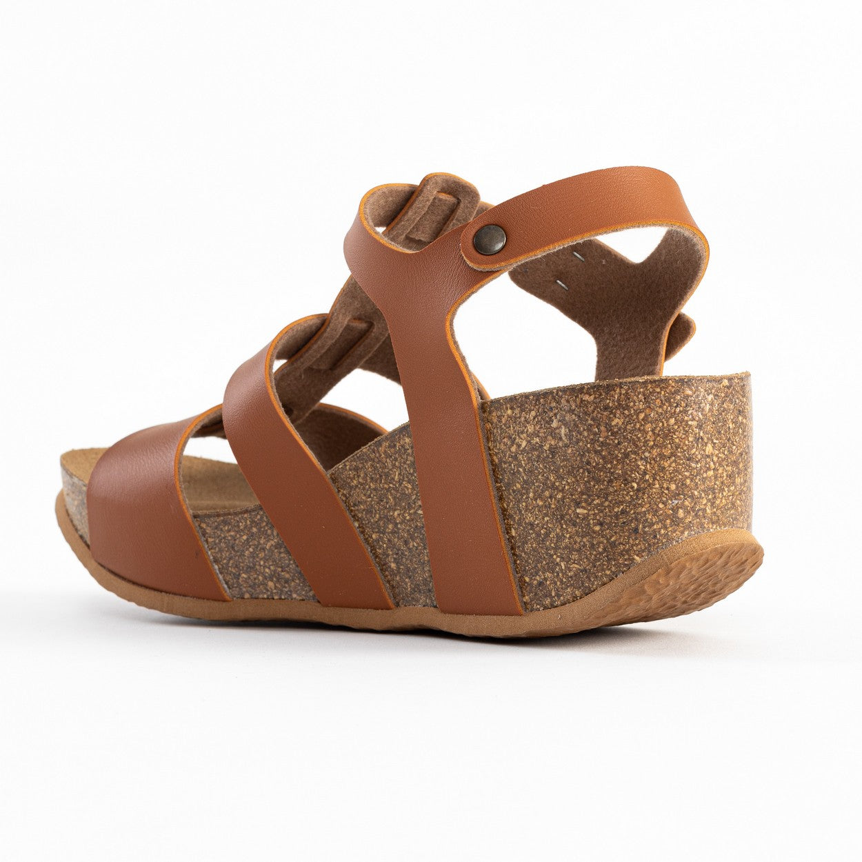 Mallorca Camel Wedge and Semi-Wedge Sandals