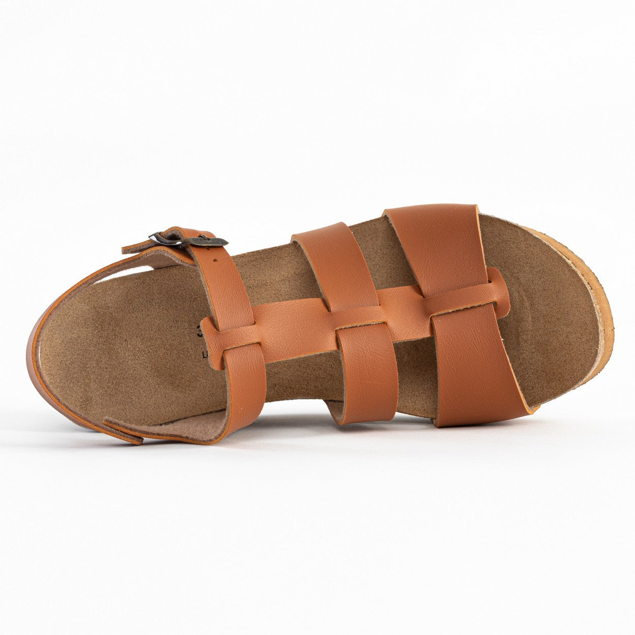 Mallorca Camel Wedge and Semi-Wedge Sandals