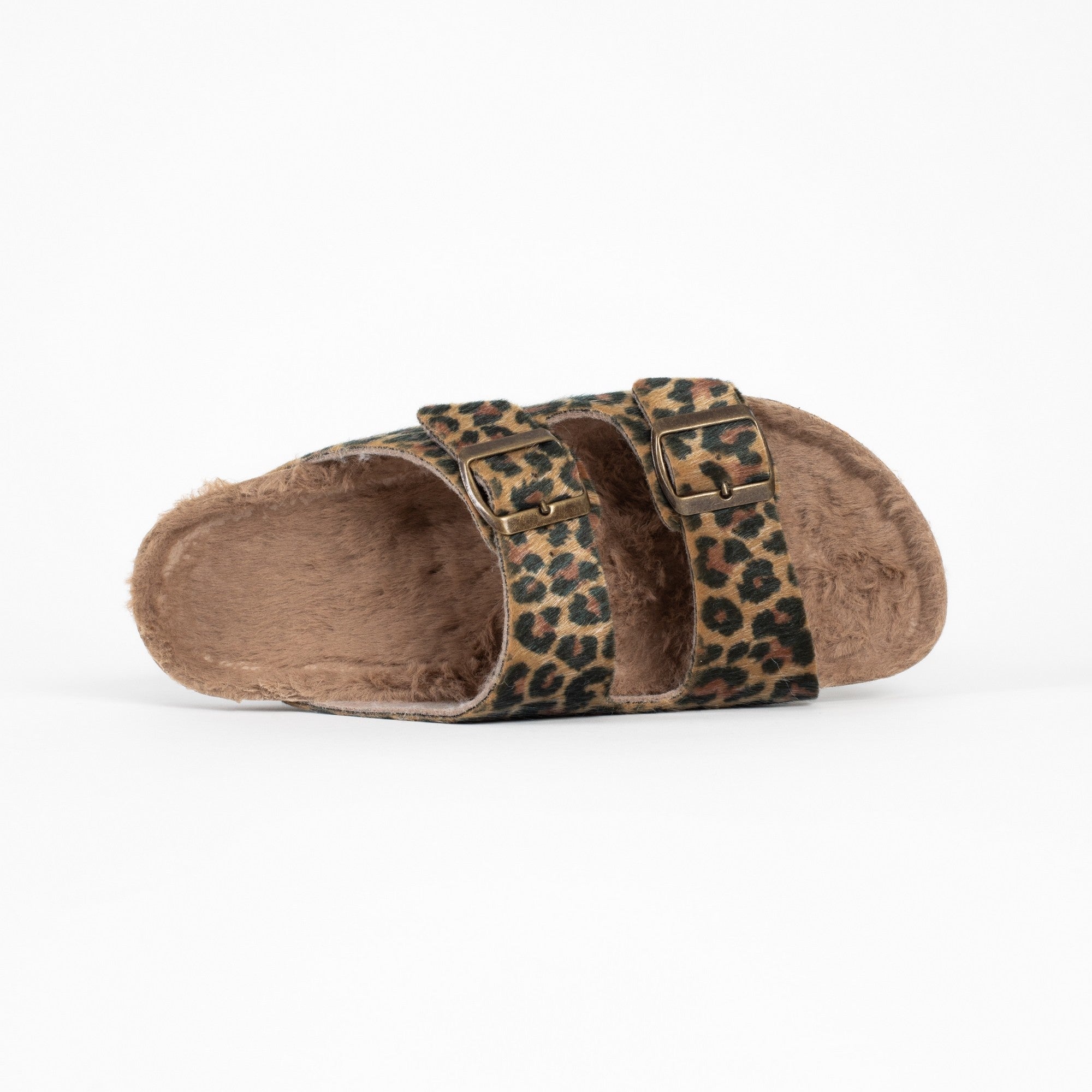 Makaio Leopard 2 Strap Sandals