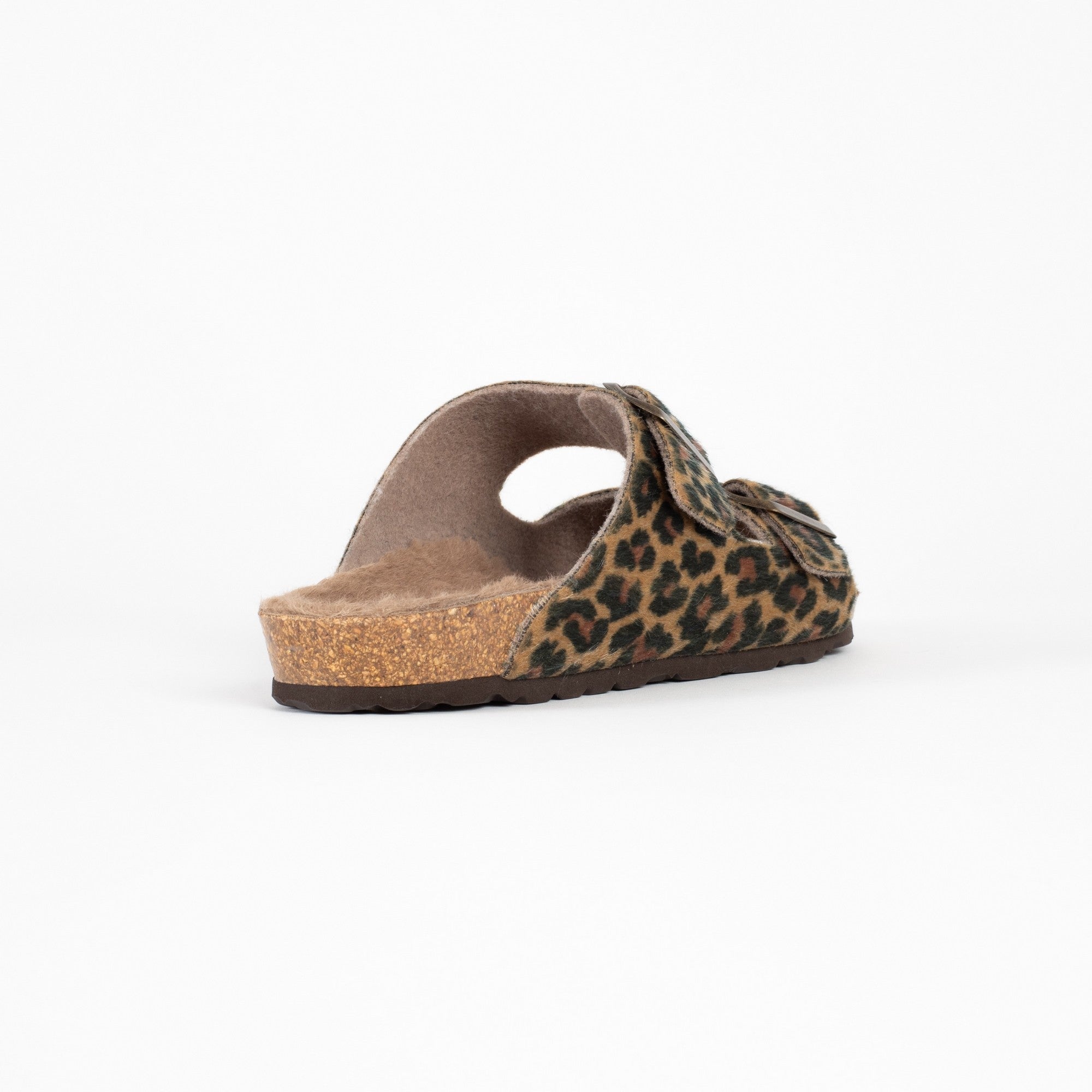 Makaio Leopard 2 Strap Sandals