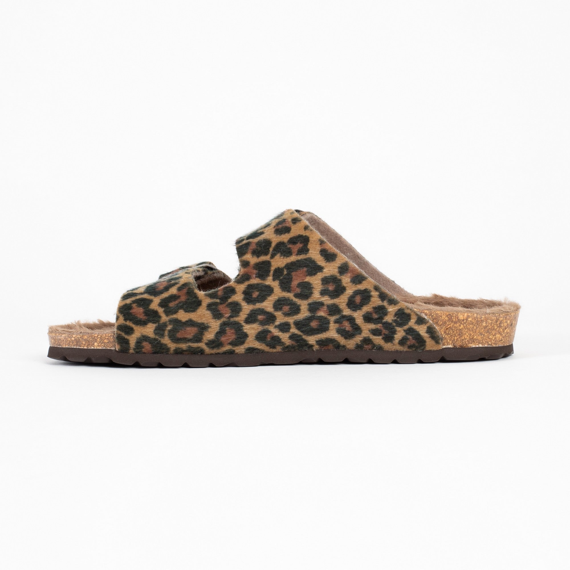 Makaio Leopard 2 Strap Sandals