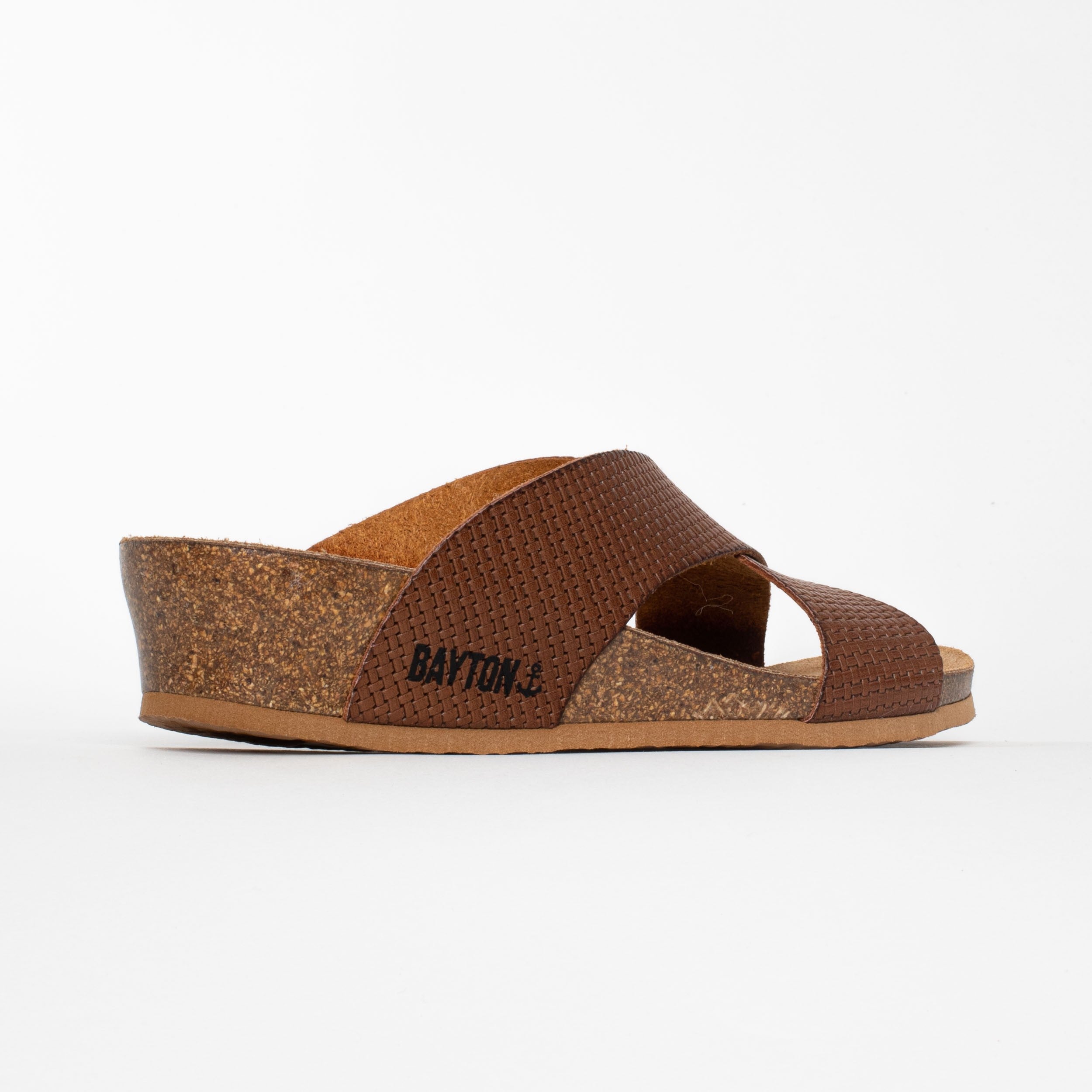 Marta Camel Wedge and Semi-Wedge Sandals