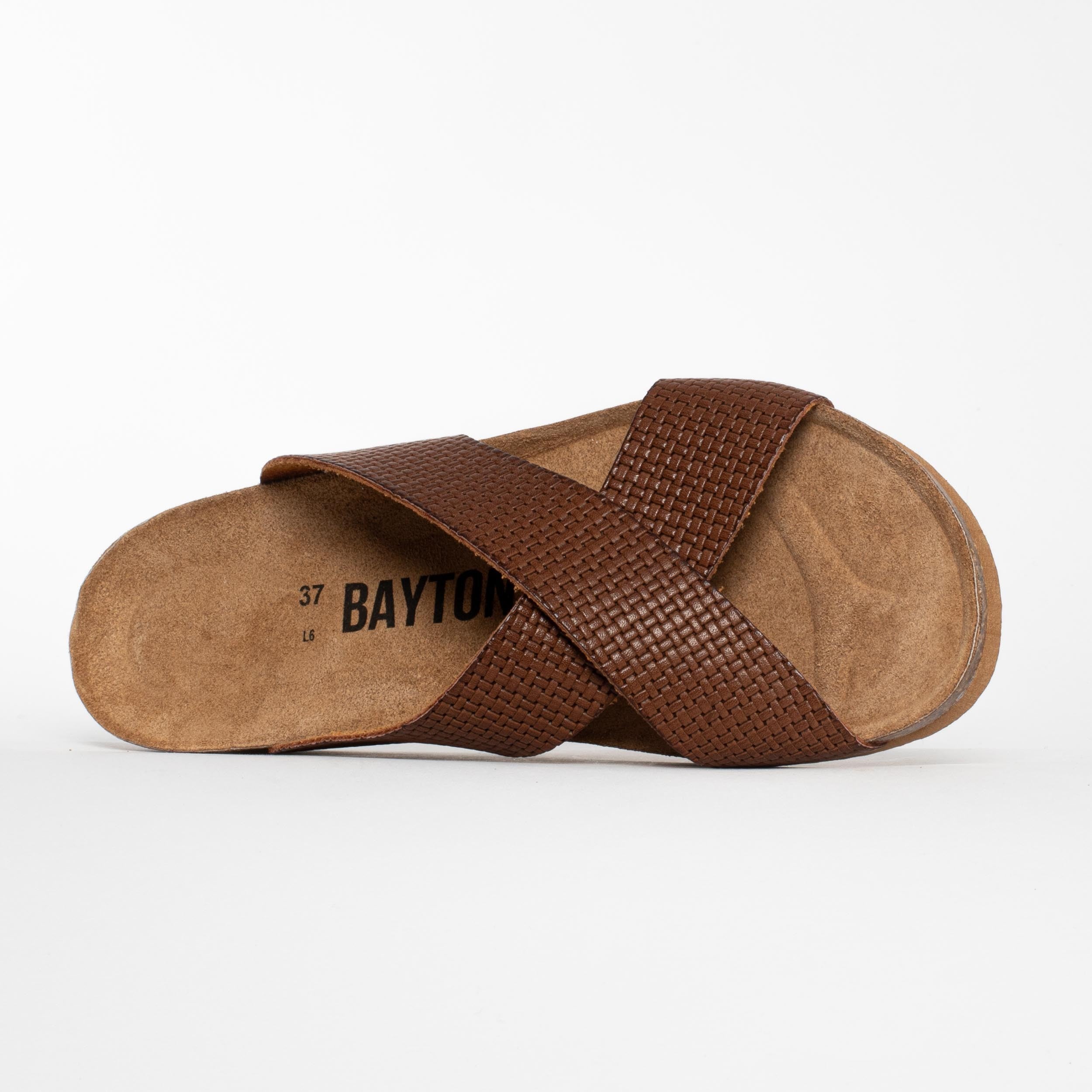 Marta Camel Wedge and Semi-Wedge Sandals