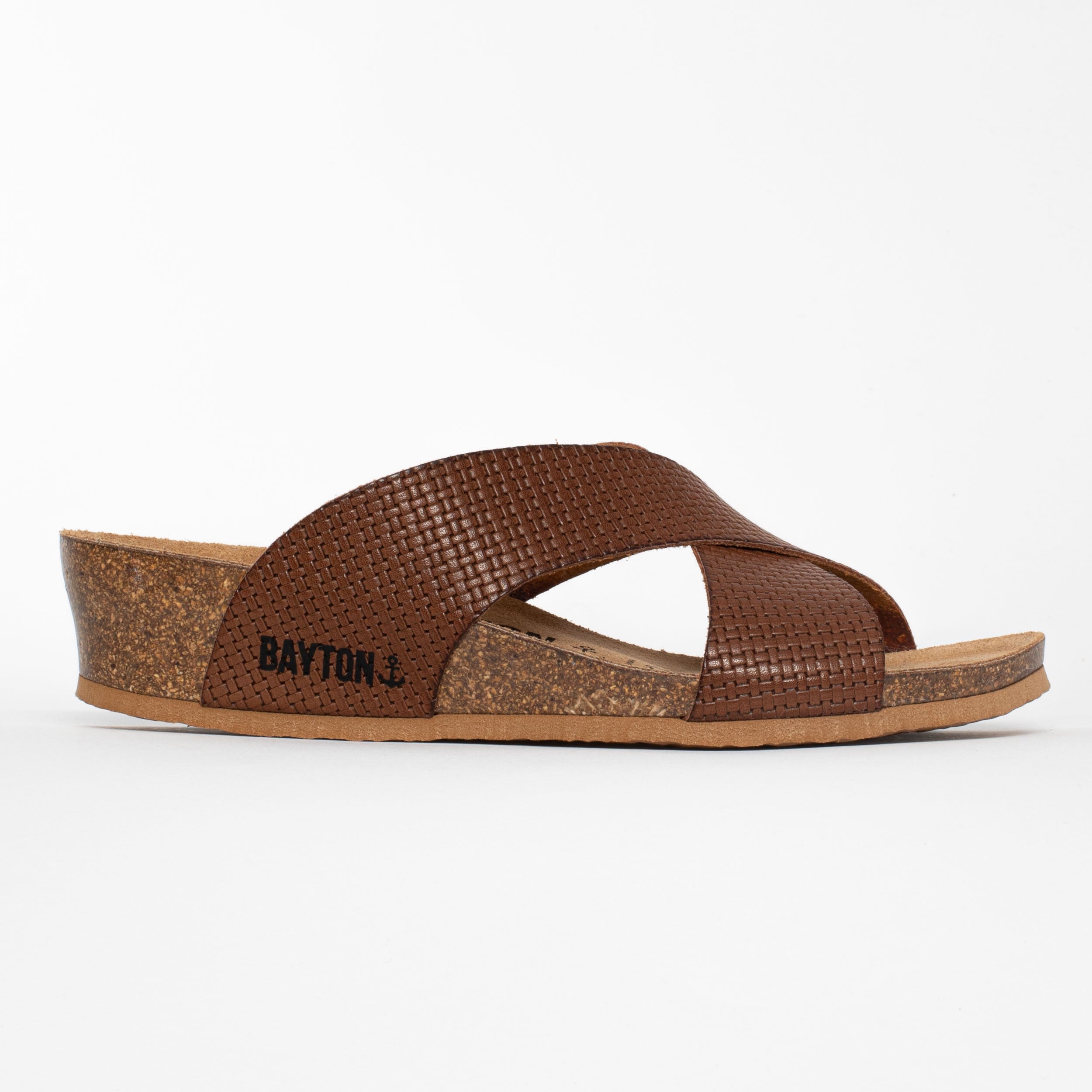 Marta Camel Wedge and Semi-Wedge Sandals