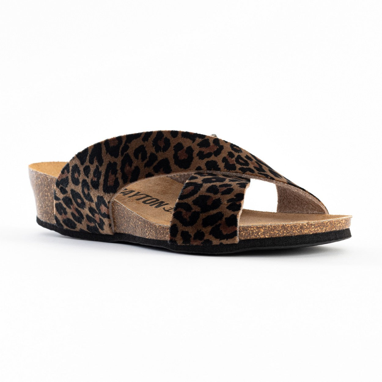 Sandalias Marta Cuña y Semicuña Leopardo