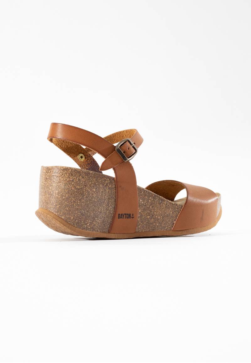 Maya Camel Wedge and Semi-Wedge Sandals