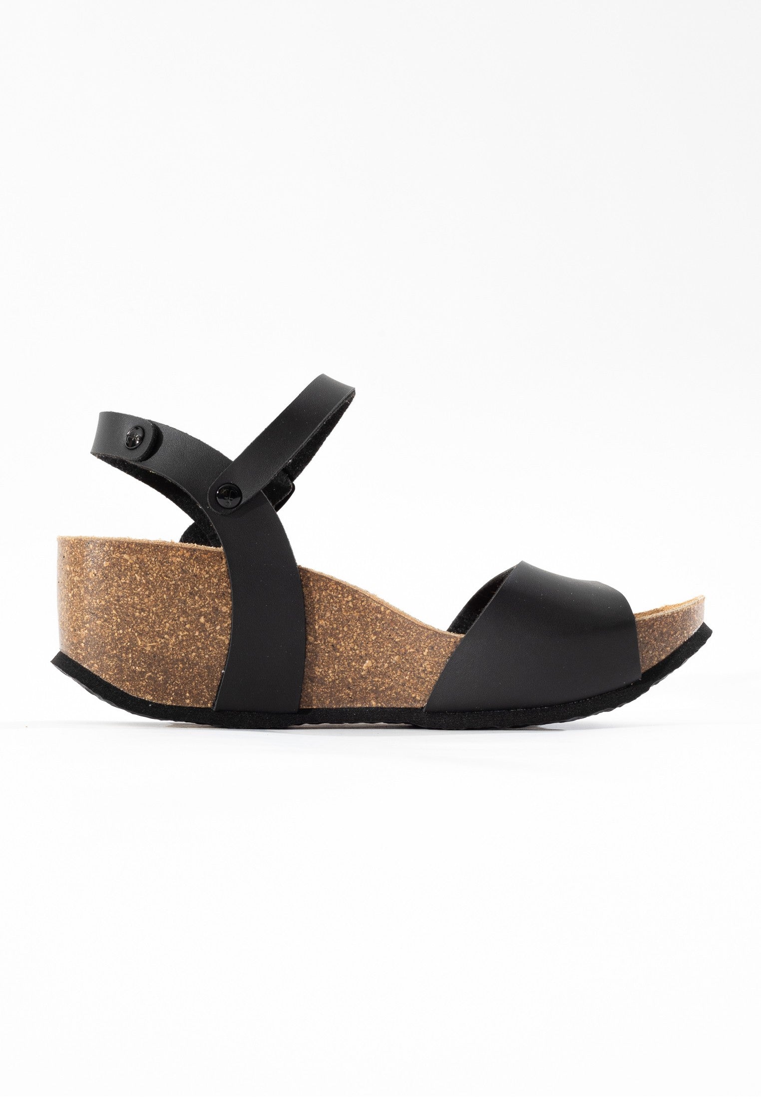 Maya Black Wedge and Semi-Wedge Sandals