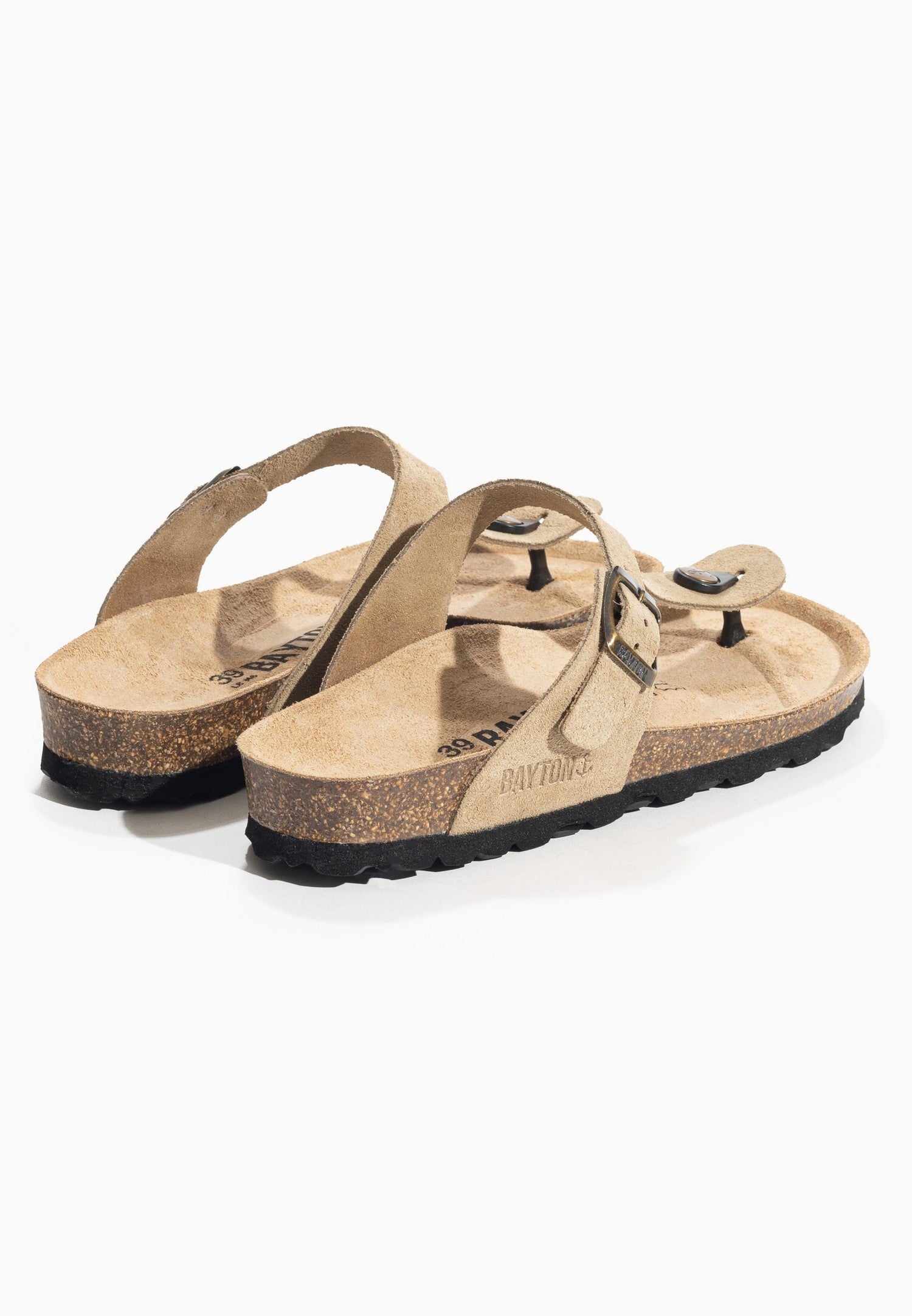 Sandales Melia Beige à Entre-Doigts