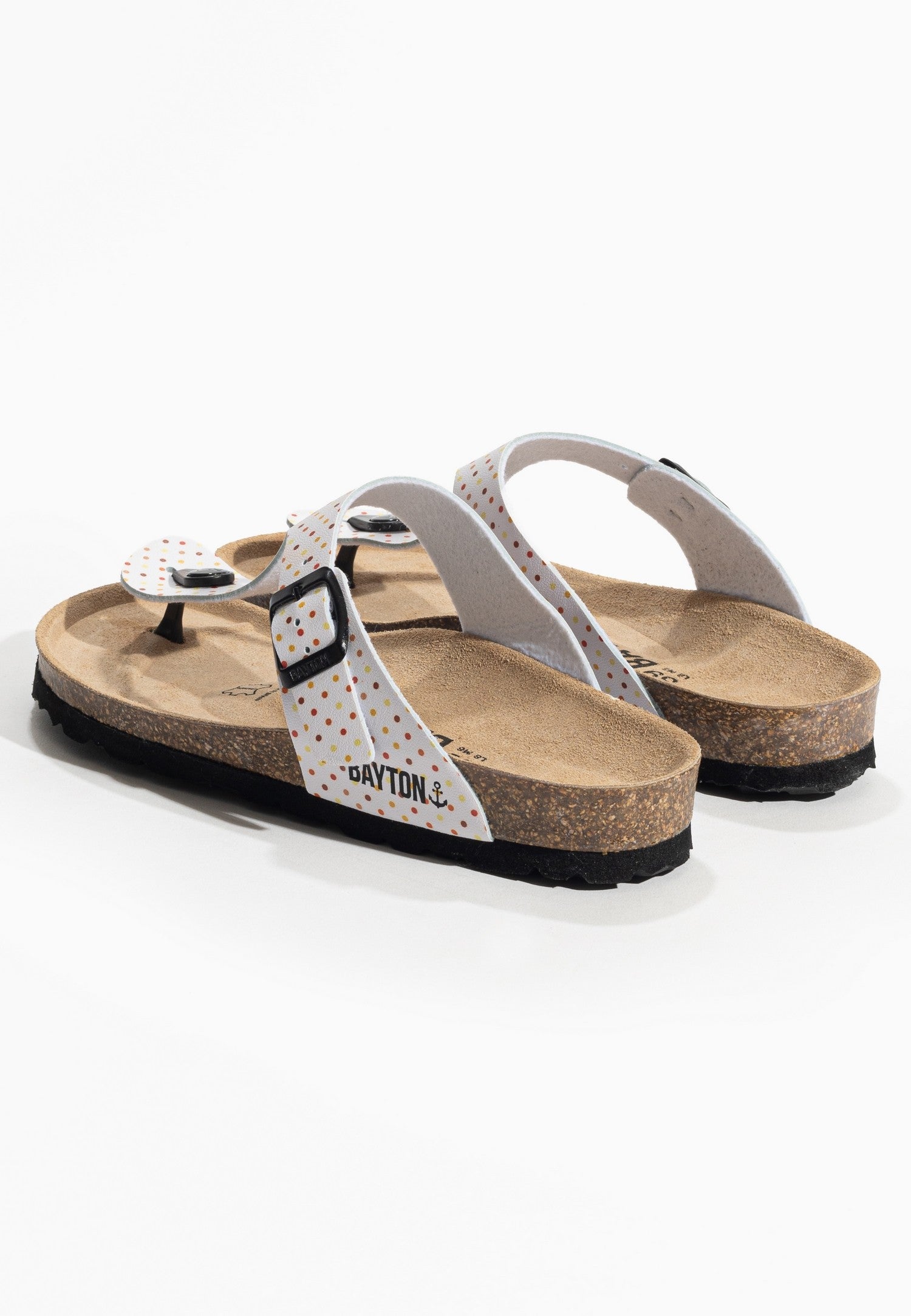 Sandalias Melia Blanco con Lunares