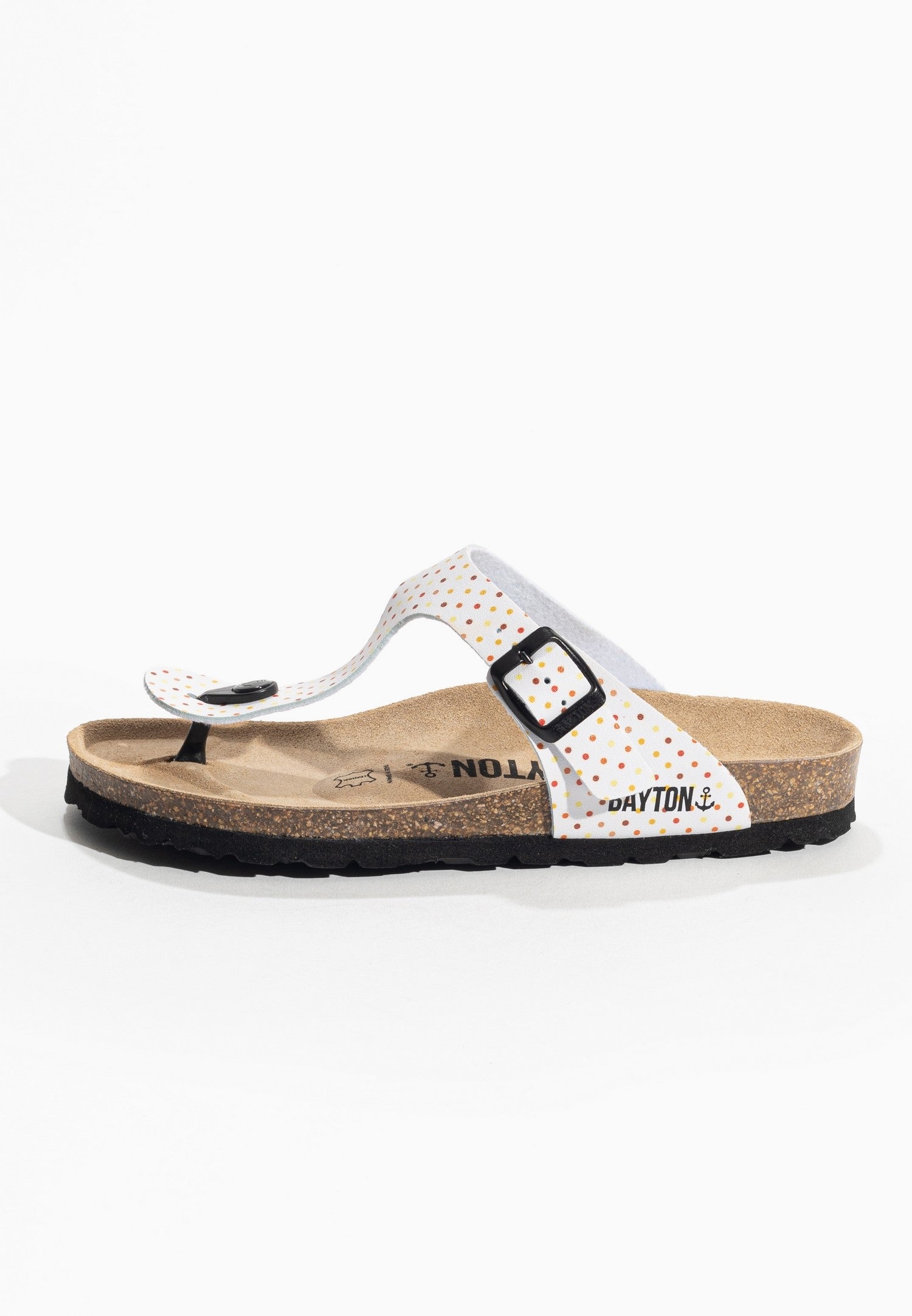 Sandalias Melia Blanco con Lunares