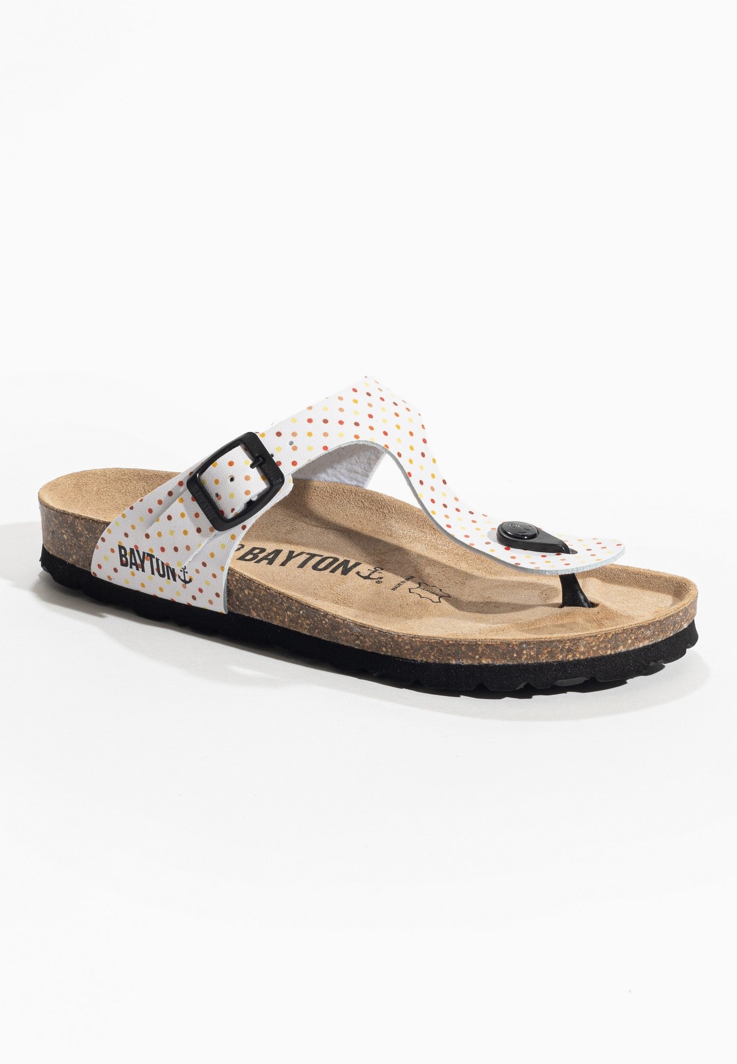 Sandalias Melia Blanco con Lunares