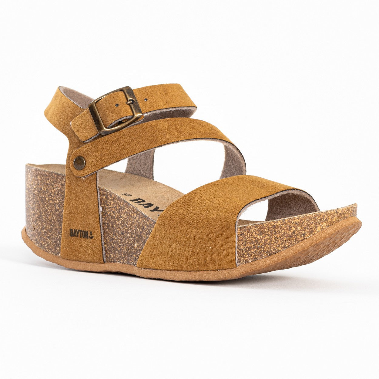 Melilla Tan Wedge and Semi-Wedge Sandals