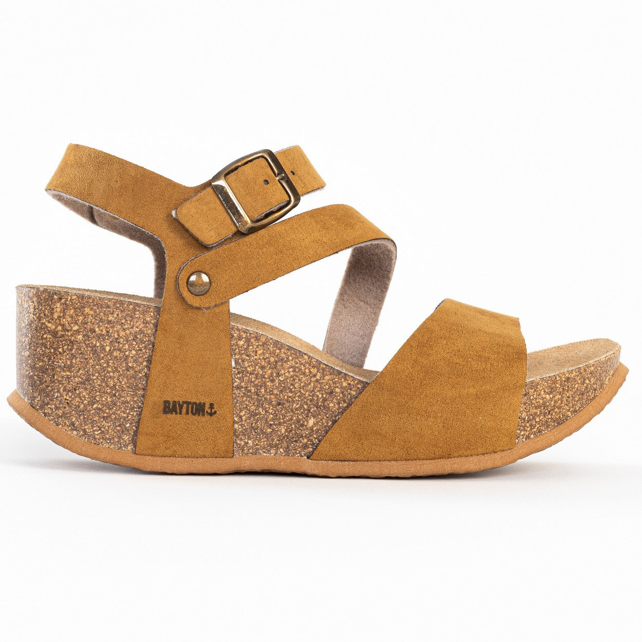 Melilla Tan Wedge and Semi-Wedge Sandals