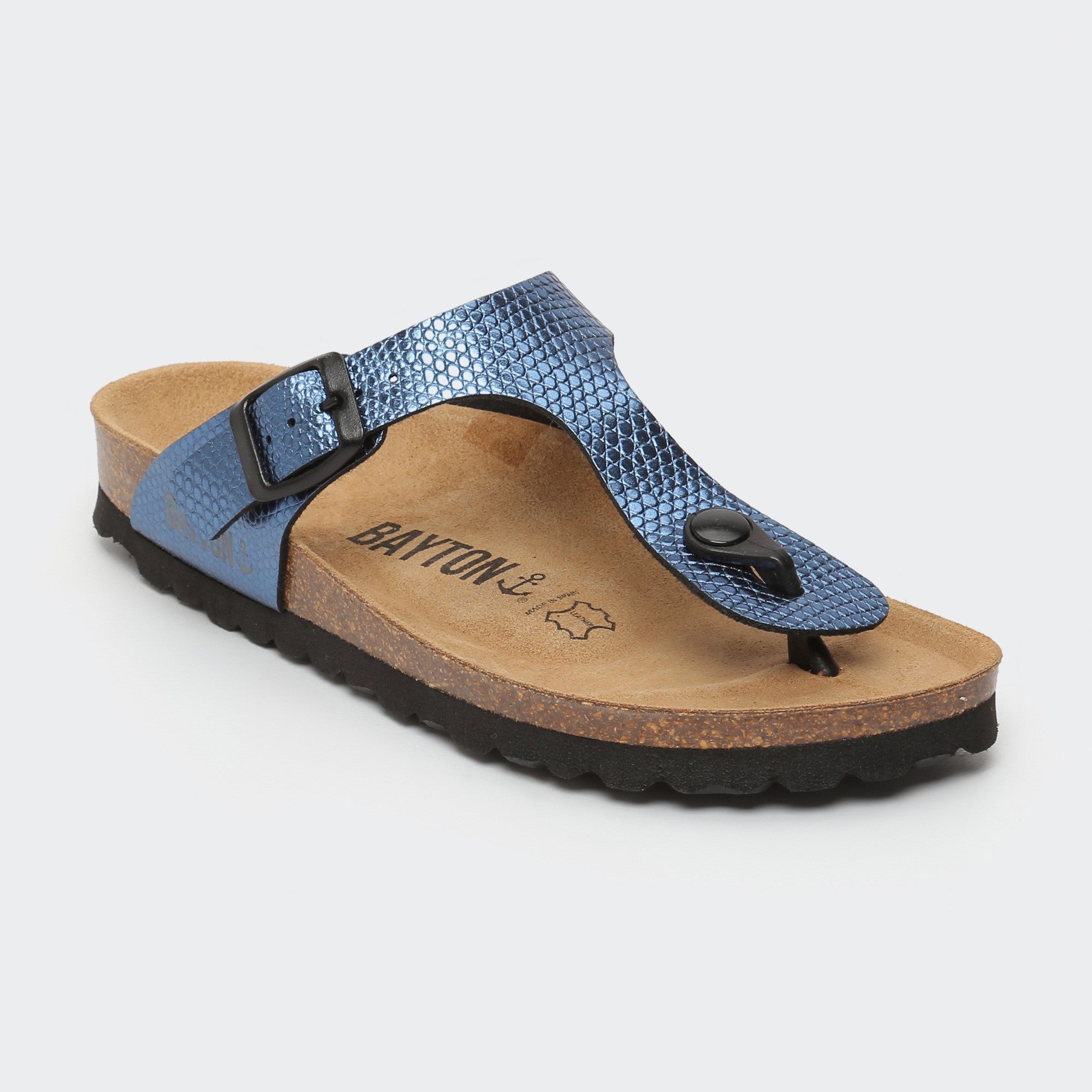 Sandalias Mercurio Puntera Azul