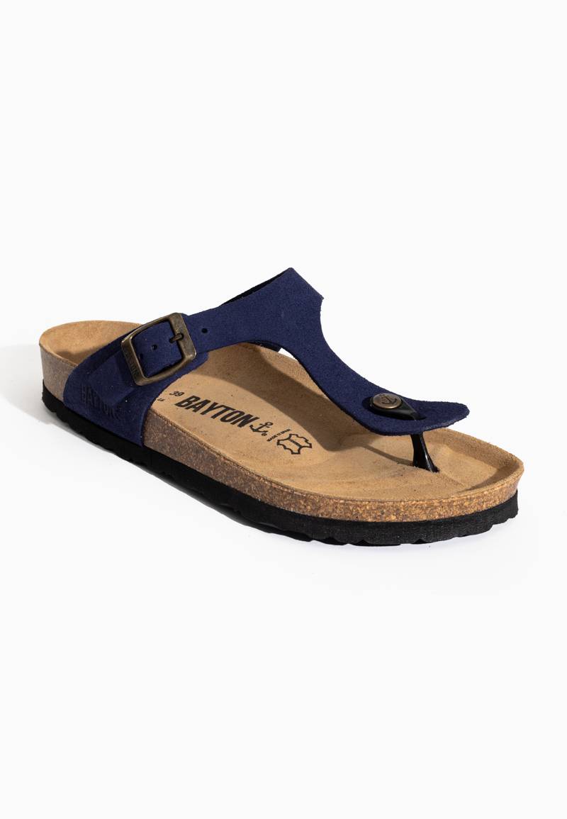 Mercury Navy Blue Open Toe Sandals