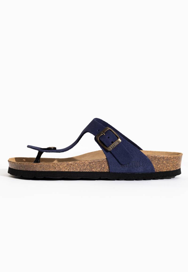 Mercury Navy Blue Open Toe Sandals