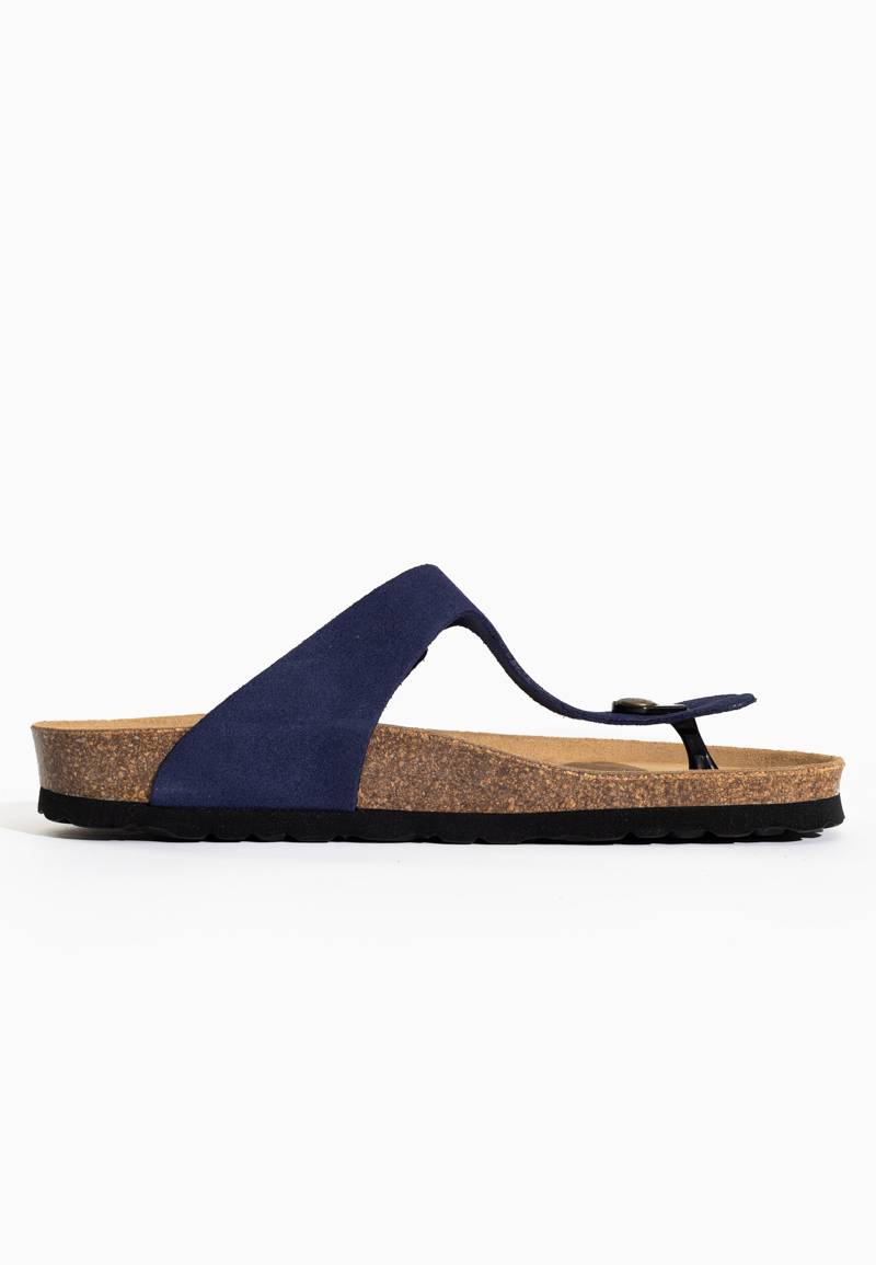 Mercury Navy Blue Open Toe Sandals