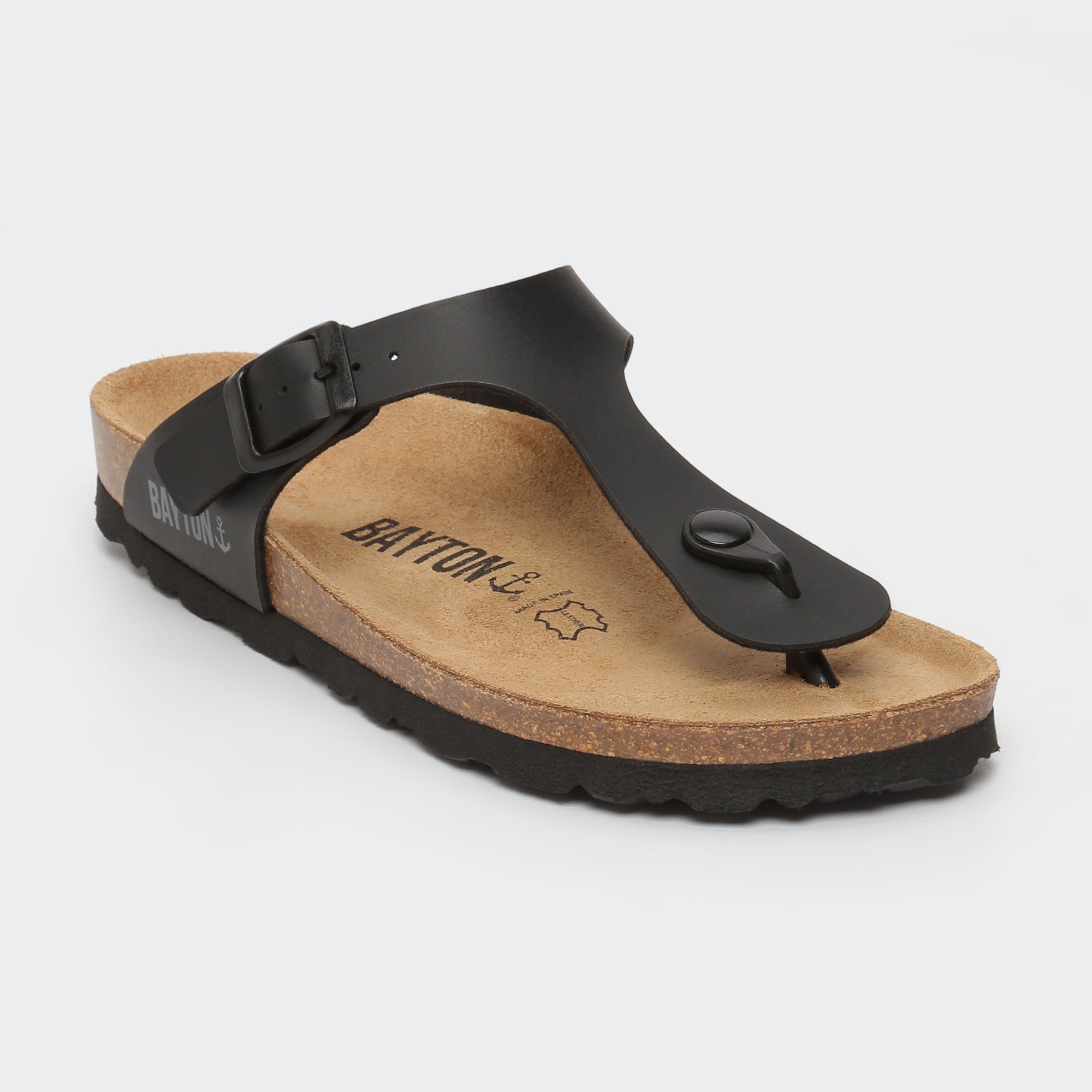 Mercure Black Open Toe Sandals