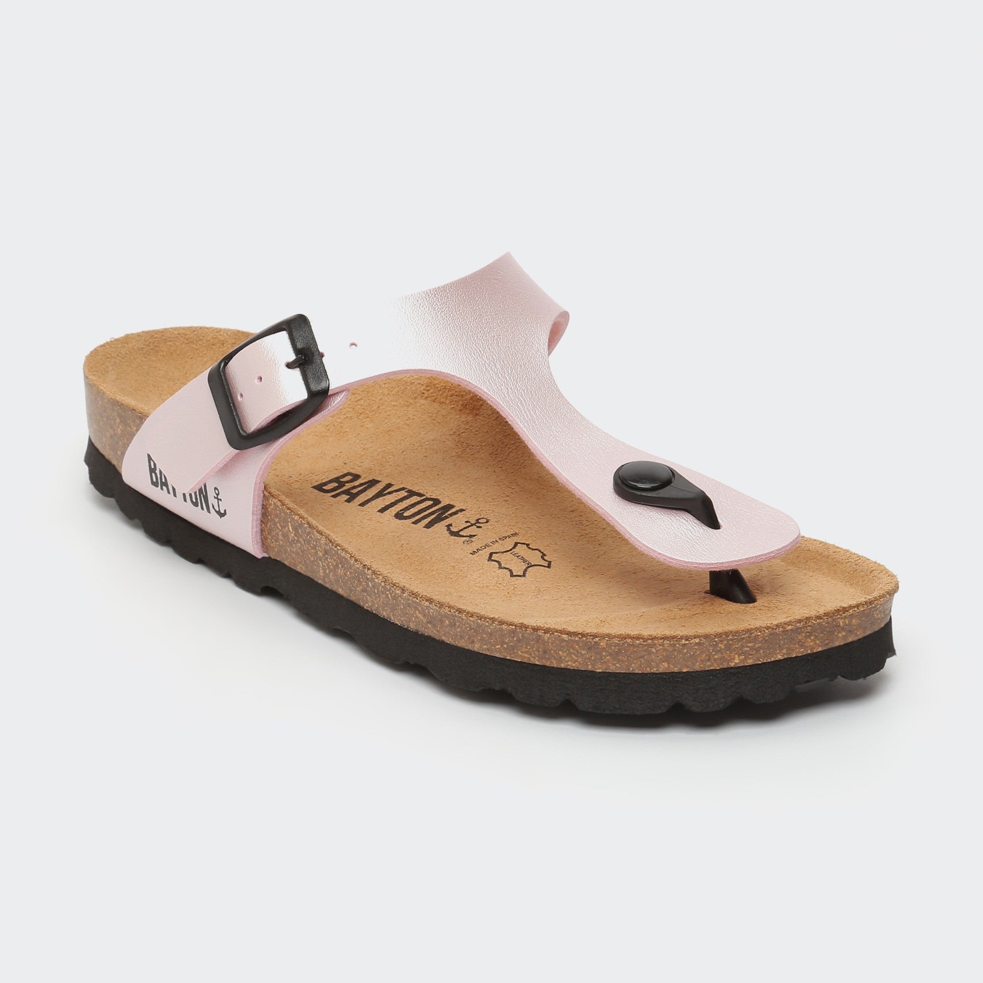 Sandalias con puntera Mercury rosa claro