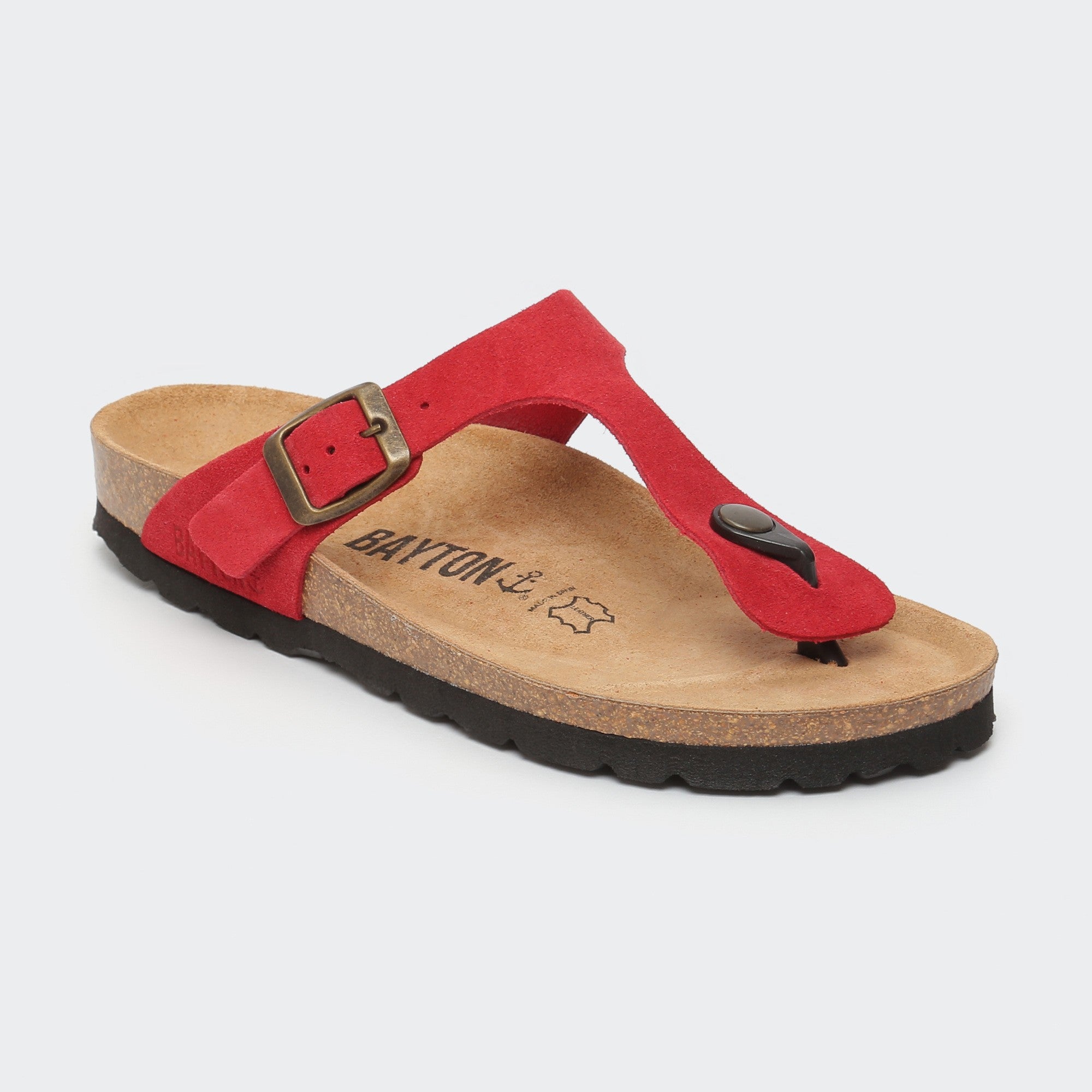 Sandalias Mercurio Puntera Rojo