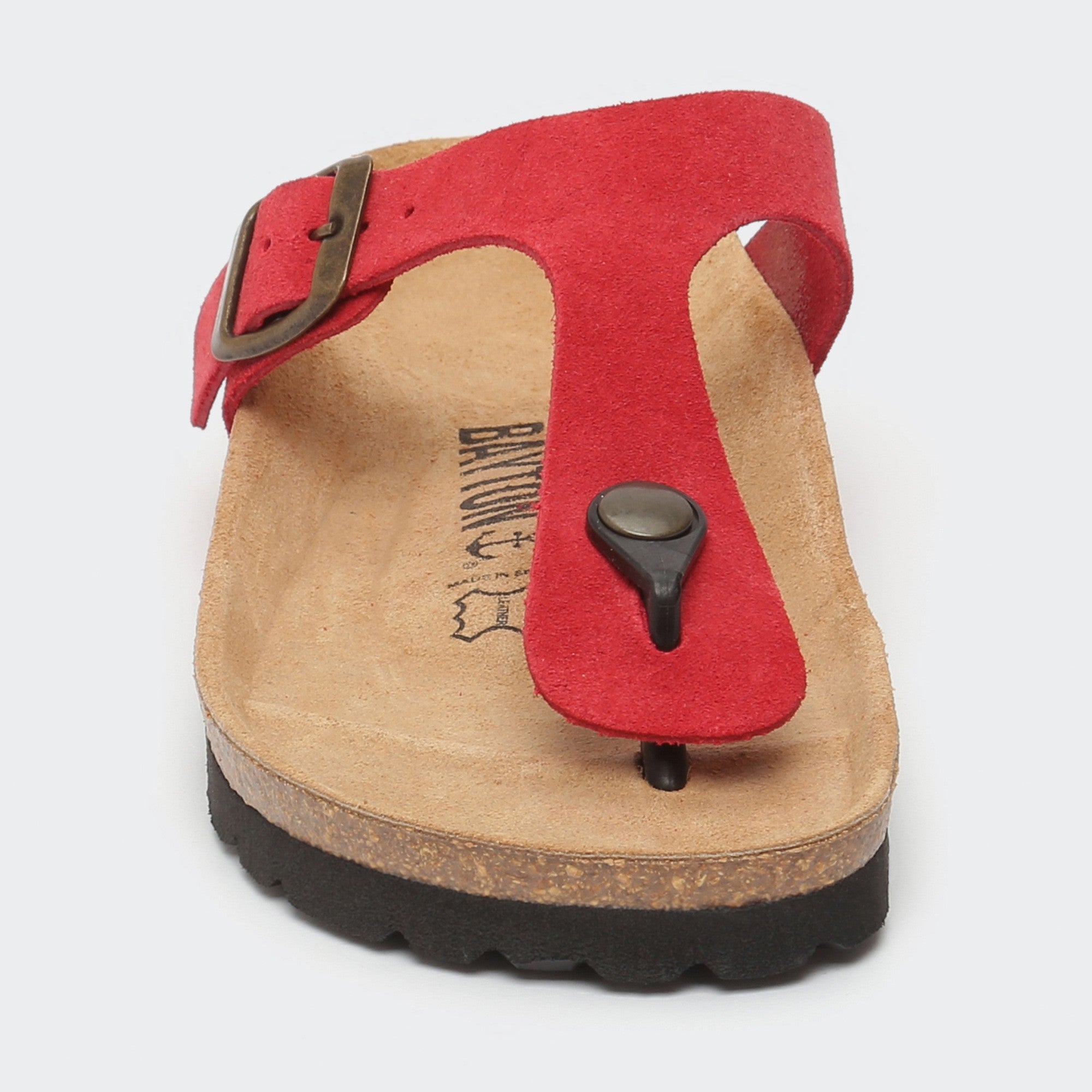 Mercury Red Open Toe Sandals