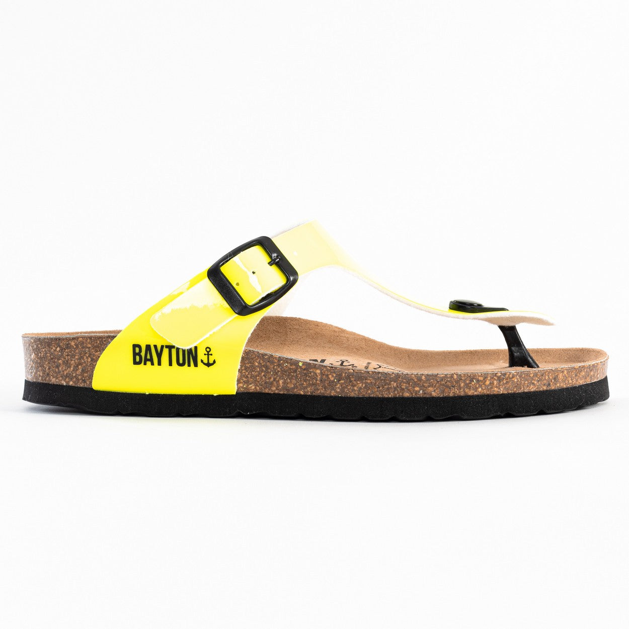 Yellow Mercury Toe-Strap Sandals