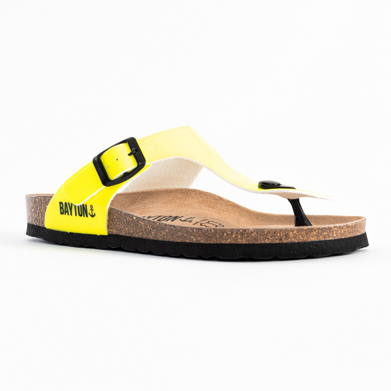 Yellow Mercury Toe-Strap Sandals