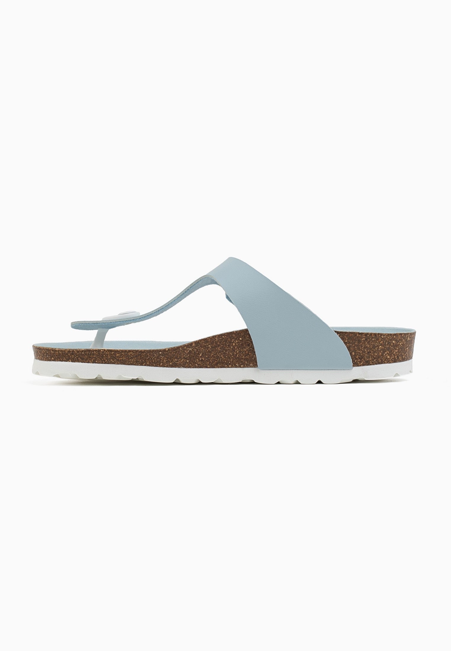 Sky Blue Mercury Toe-Thong Sandals