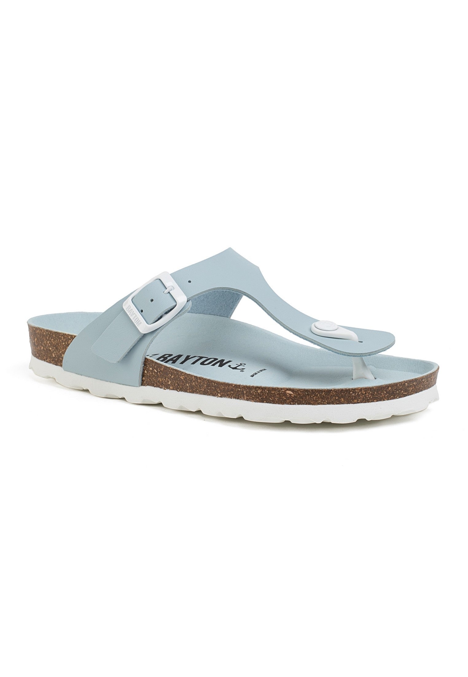 Sky Blue Mercury Toe-Thong Sandals