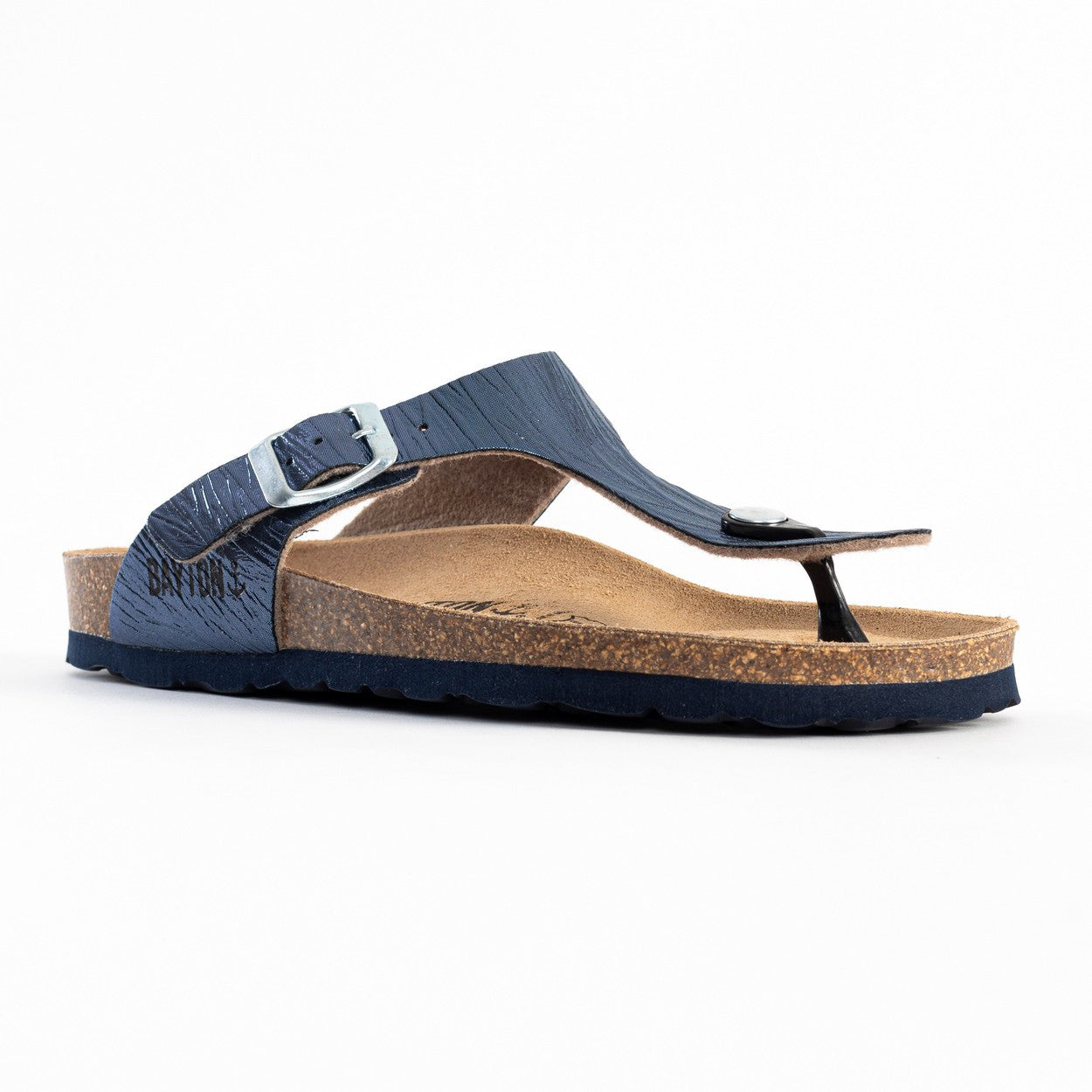 Mercury Navy Blue Open Toe Sandals