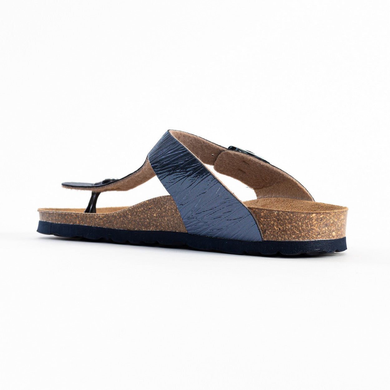 Mercury Navy Blue Open Toe Sandals