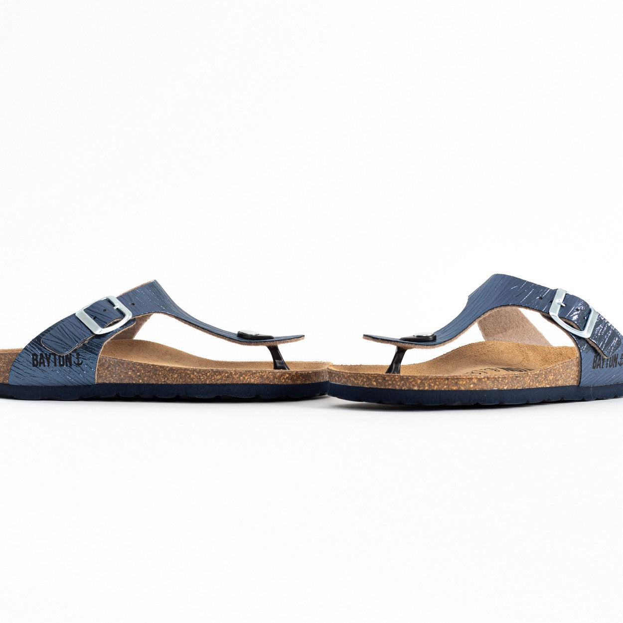 Mercury Navy Blue Open Toe Sandals