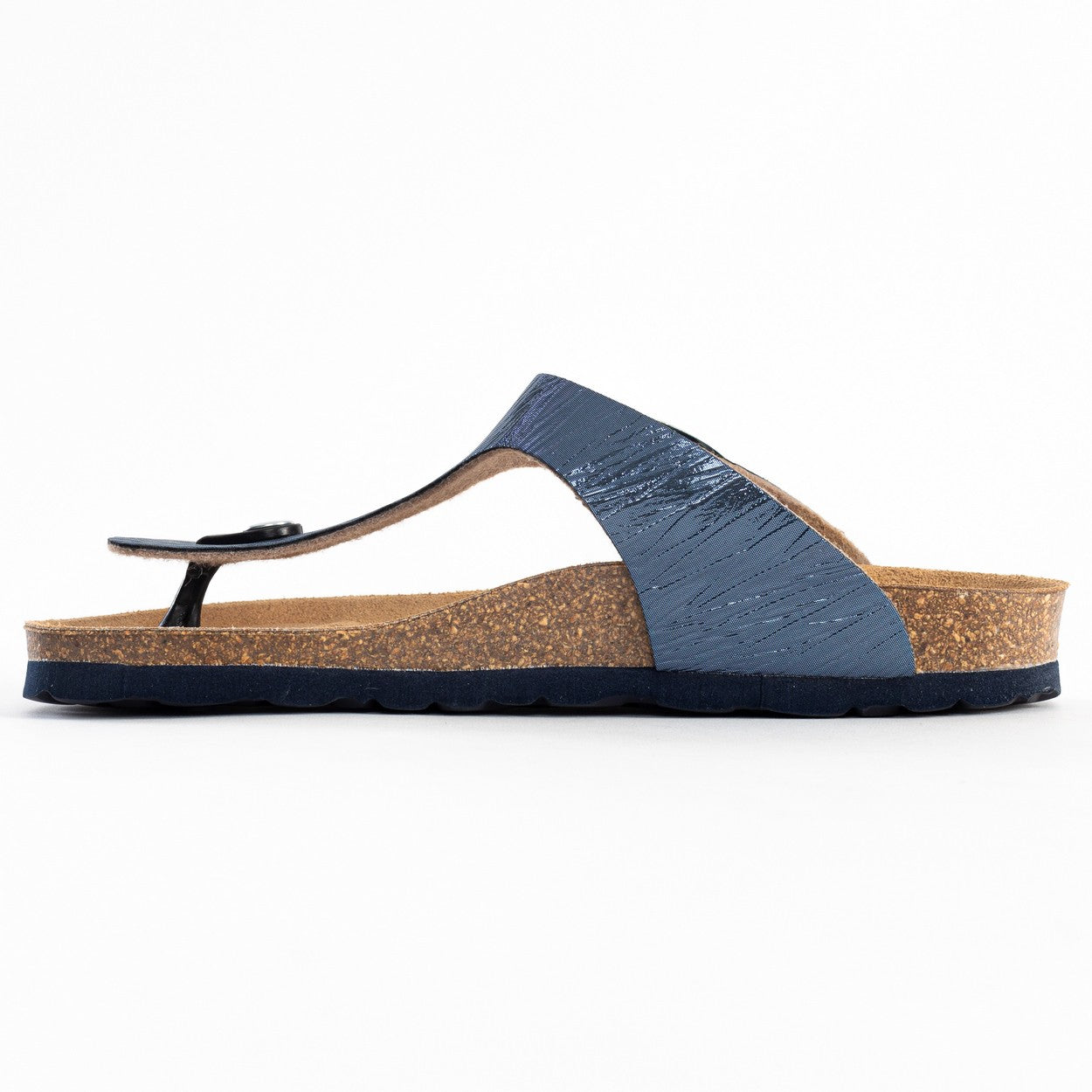 Mercury Navy Blue Open Toe Sandals