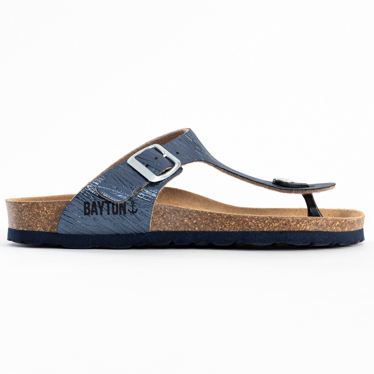 Mercury Navy Blue Open Toe Sandals