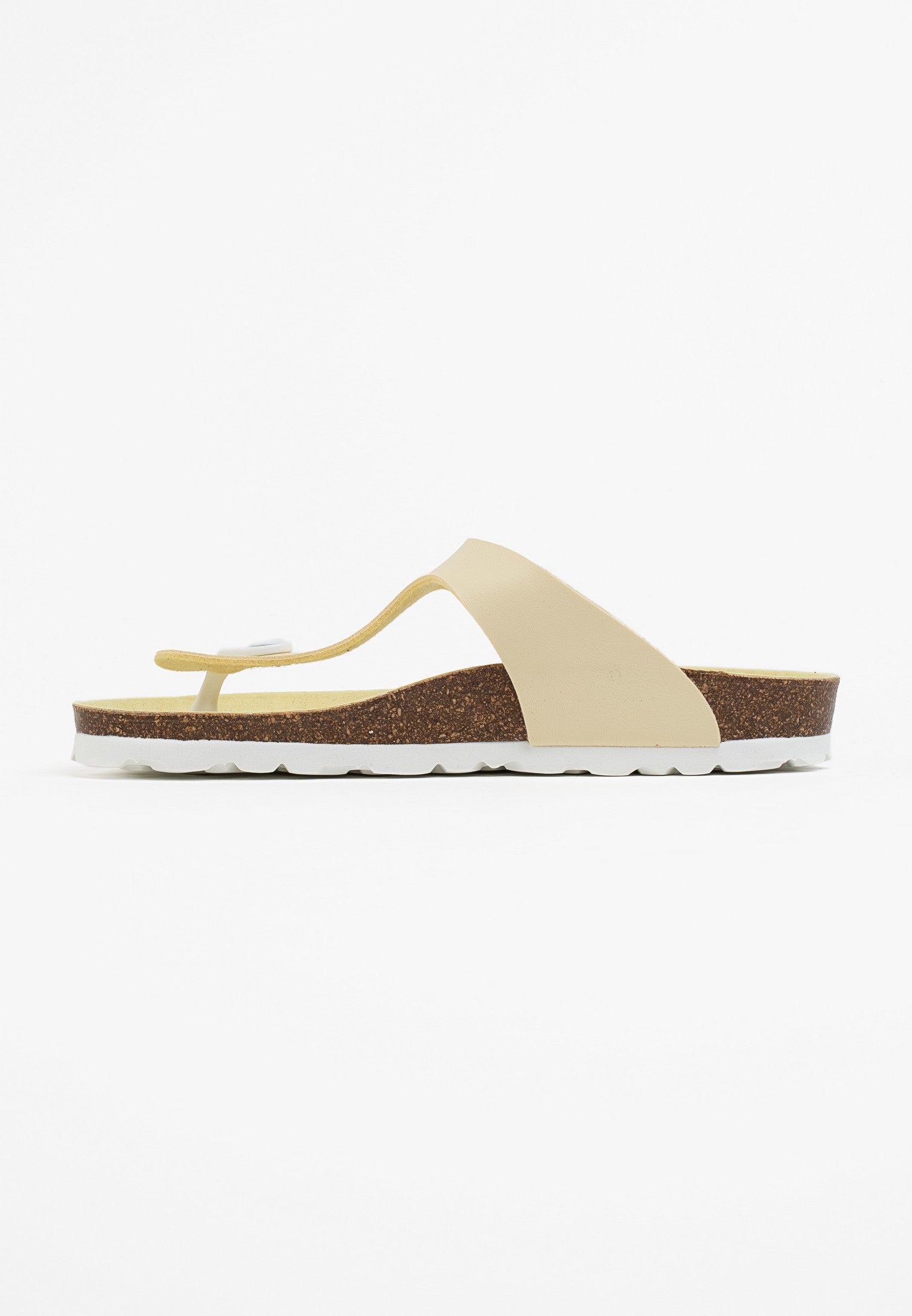 Citron Mercure Toe-Thong Sandals