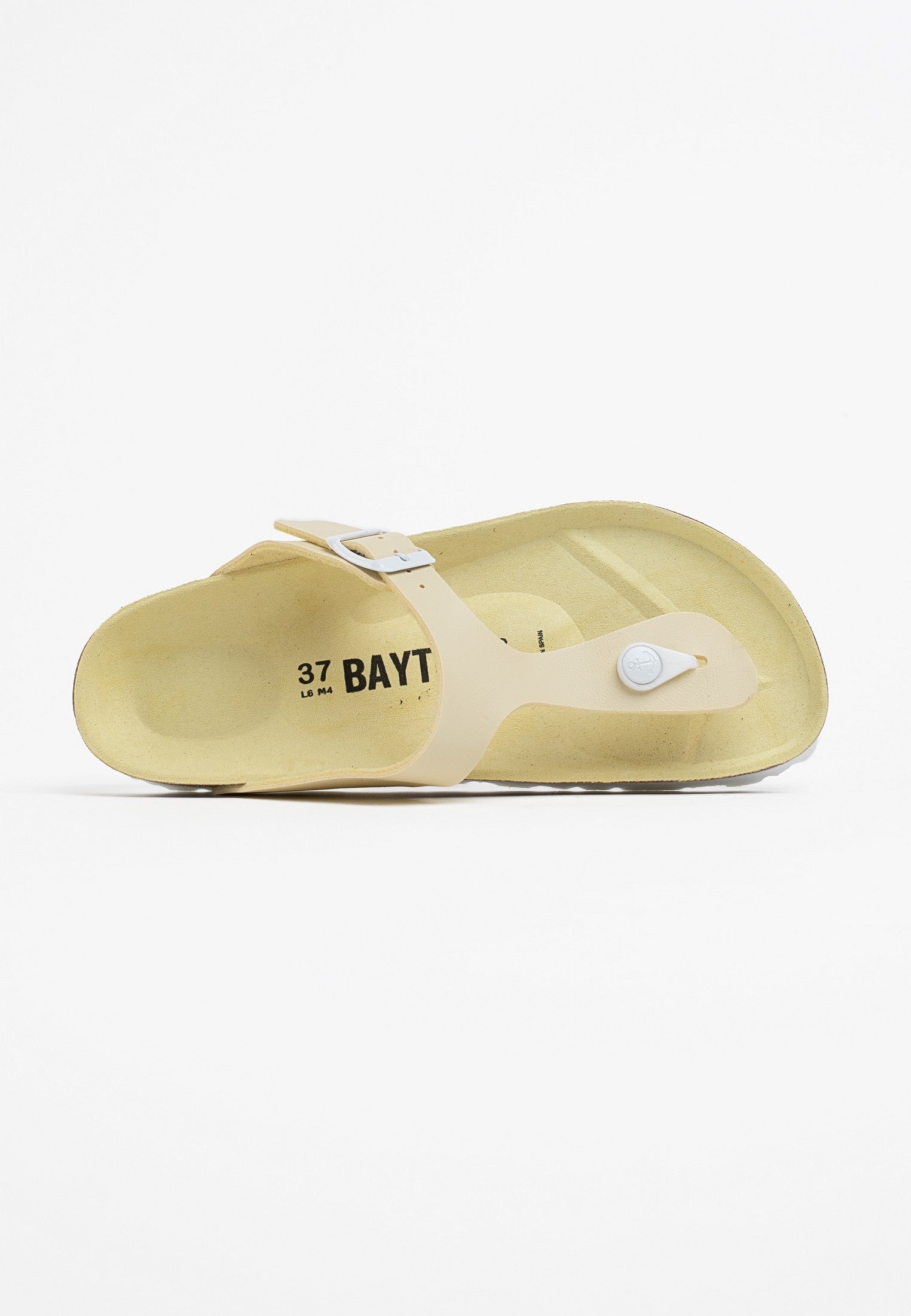 Citron Mercure Toe-Thong Sandals