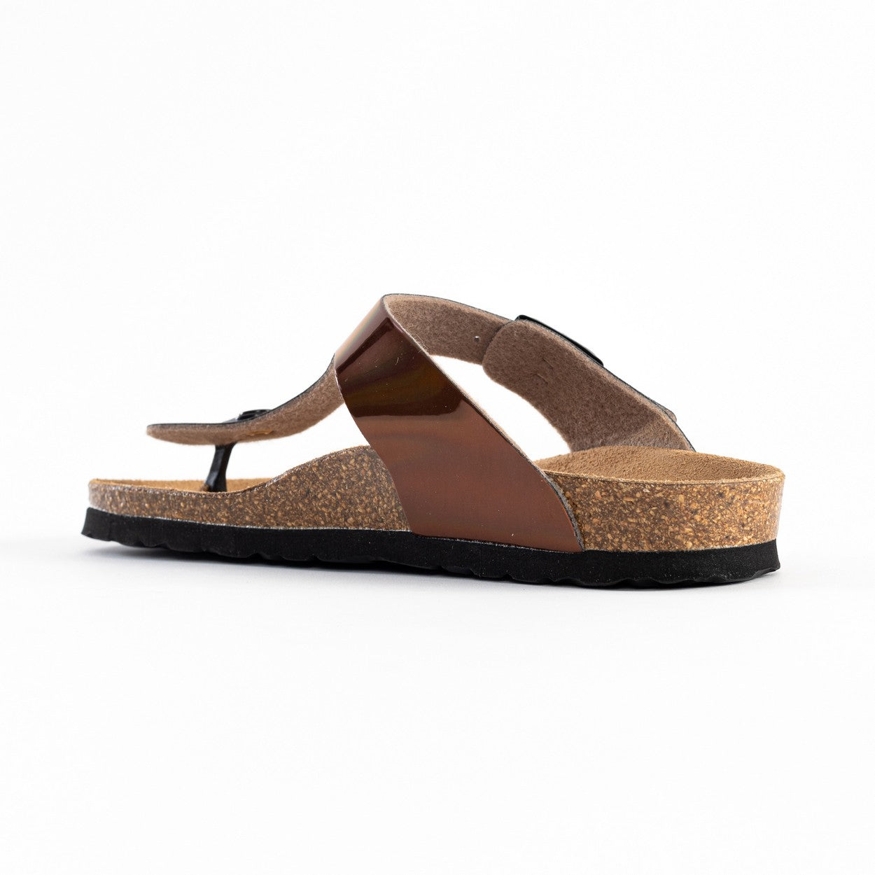 Multicolored Mercury Toe-Thong Sandals