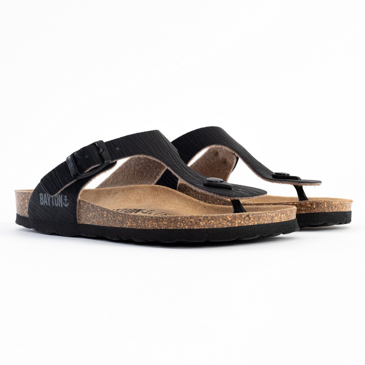 Mercure Black Open Toe Sandals