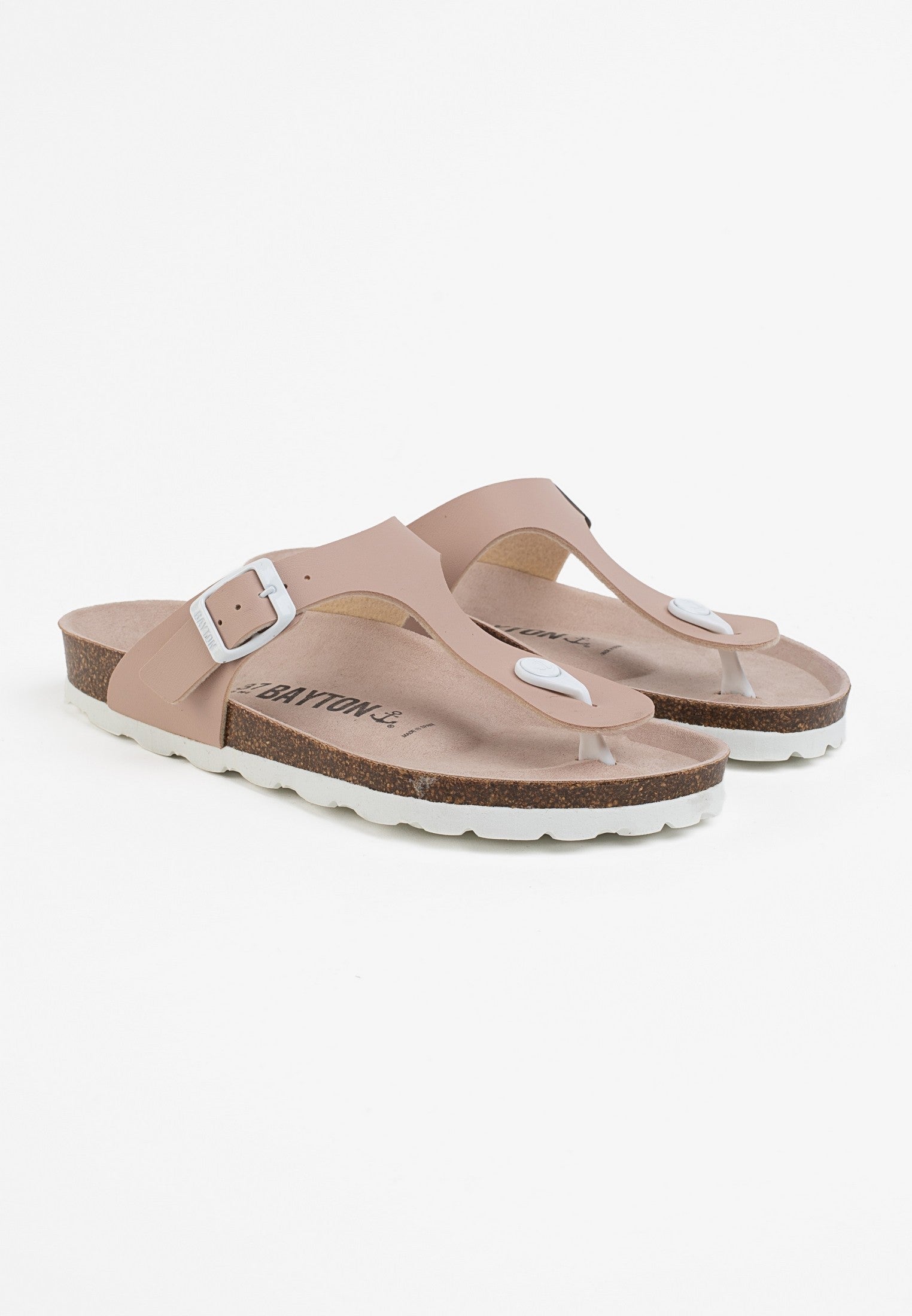 Mercury Nude Toe-Strap Sandals