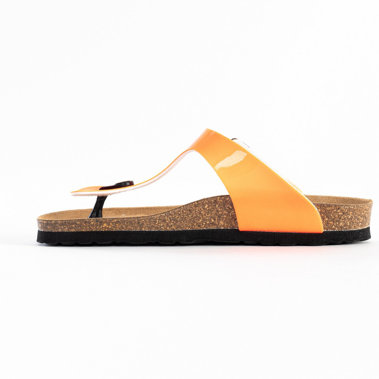 Orange Mercury Toe-Strap Sandals