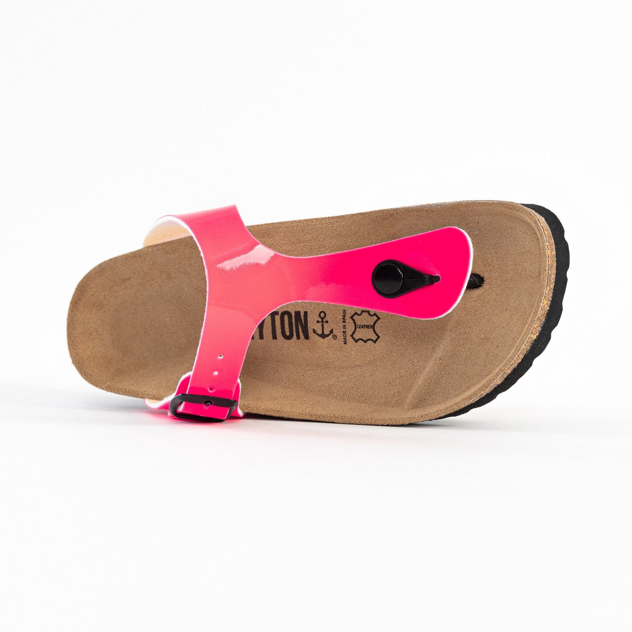 Mercury Fluo Pink Toe-Thong Sandals