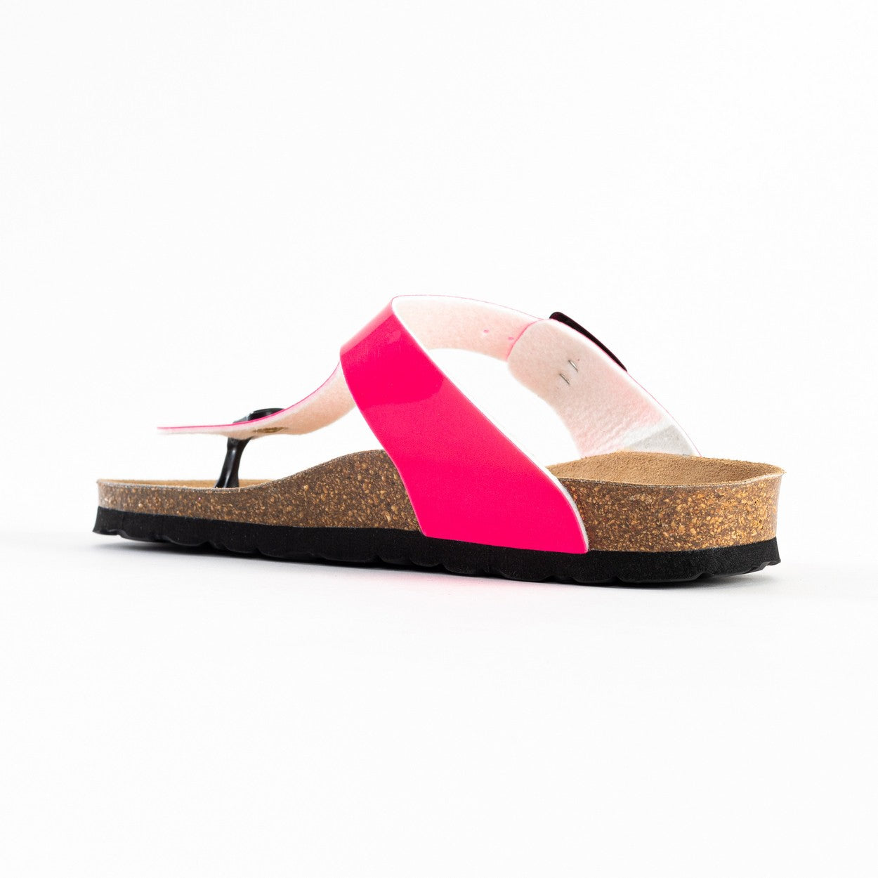 Mercury Fluo Pink Toe-Thong Sandals