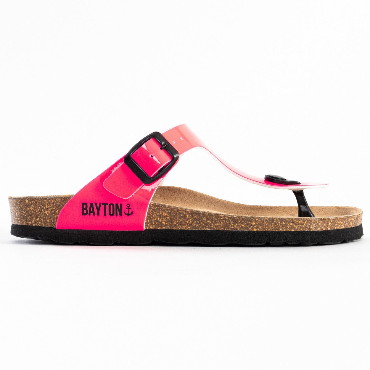 Mercury Fluo Pink Toe-Thong Sandals