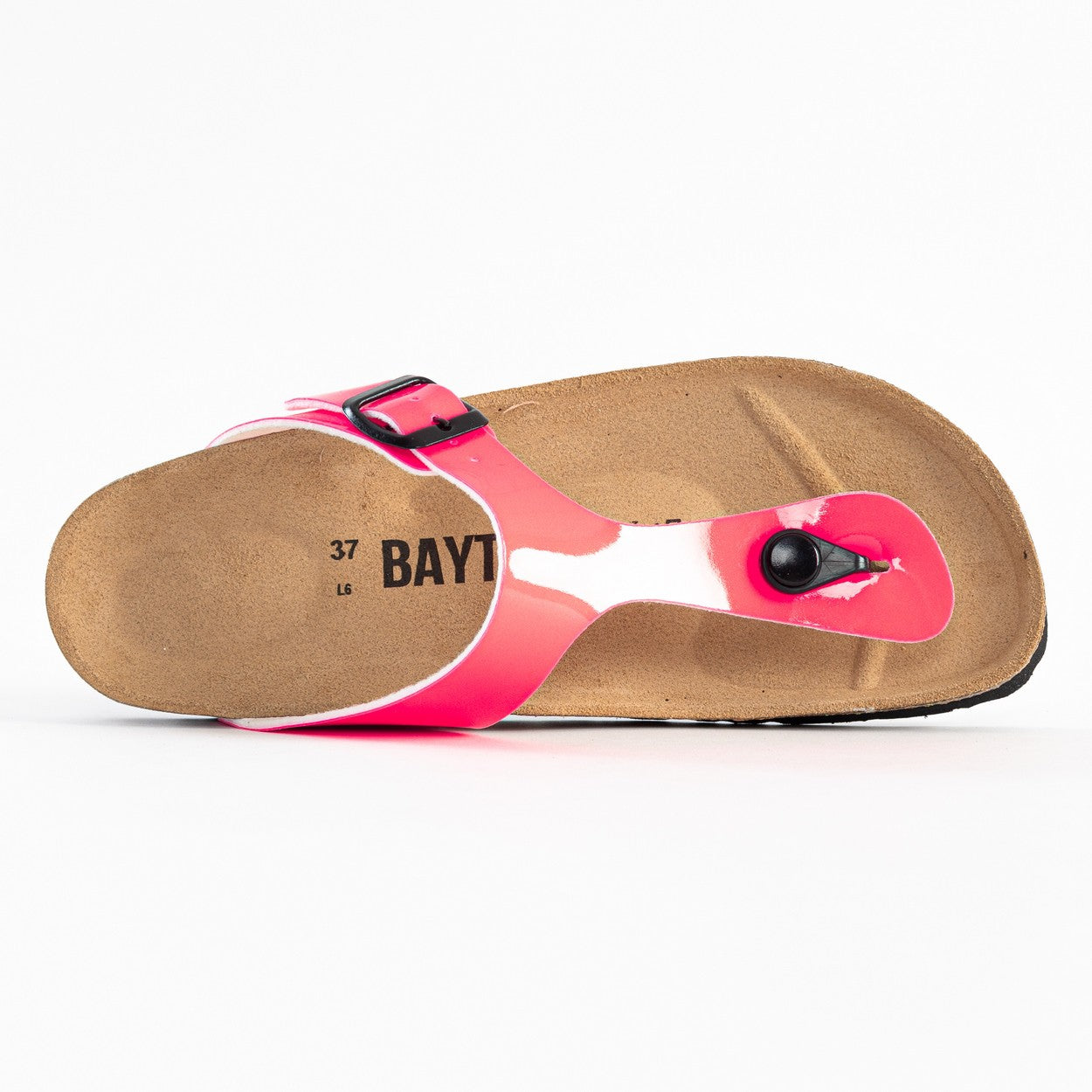 Mercury Fluo Pink Toe-Thong Sandals